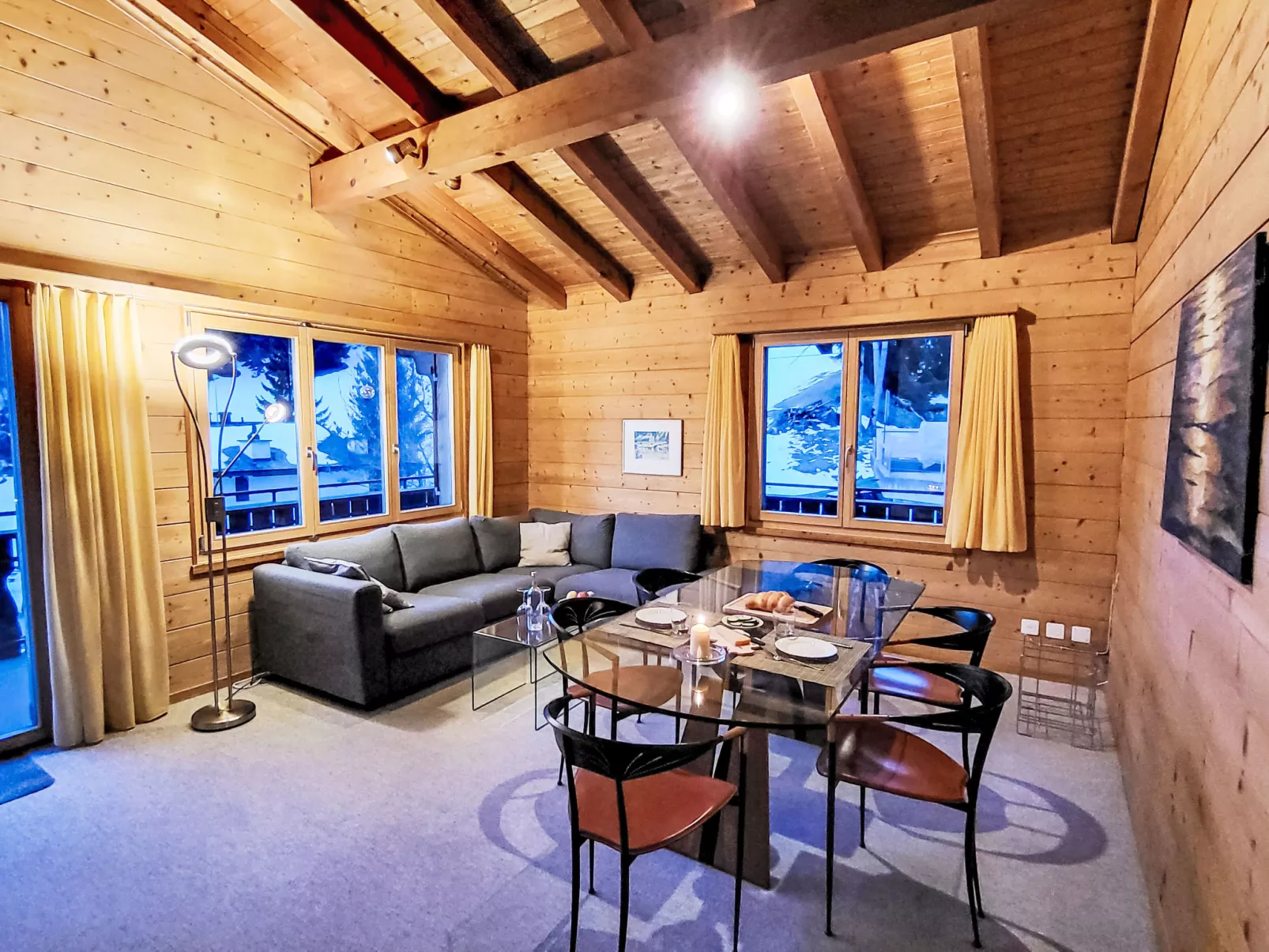 Chalet mit Bergsicht