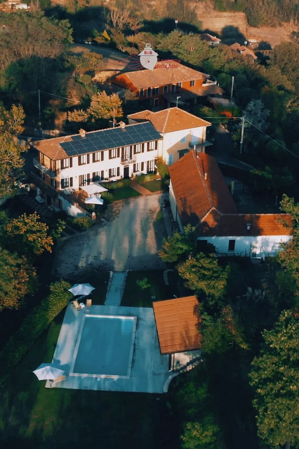 In Azzano D'asti mit Kleiner Terrasse