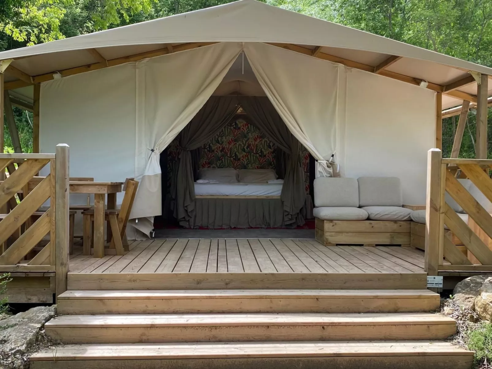Glamping La Tenda di Lorenzo mit privatem Pool