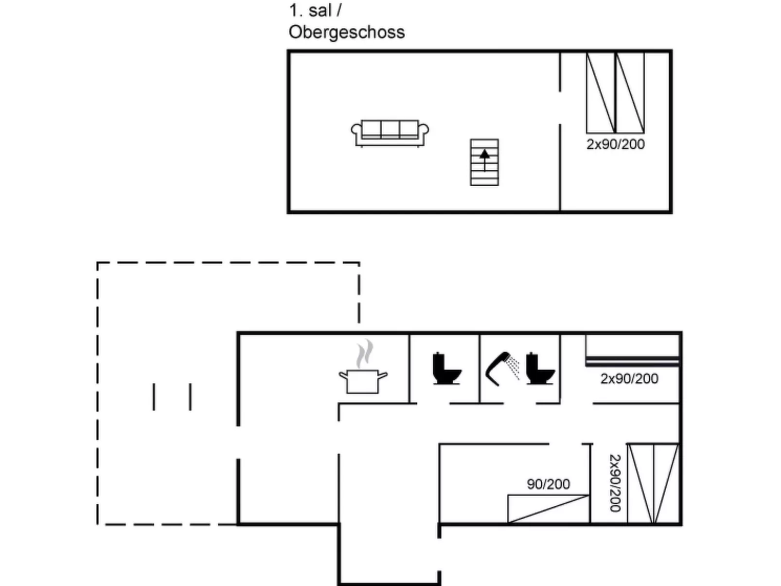 "Siegfried" - 100m from the sea