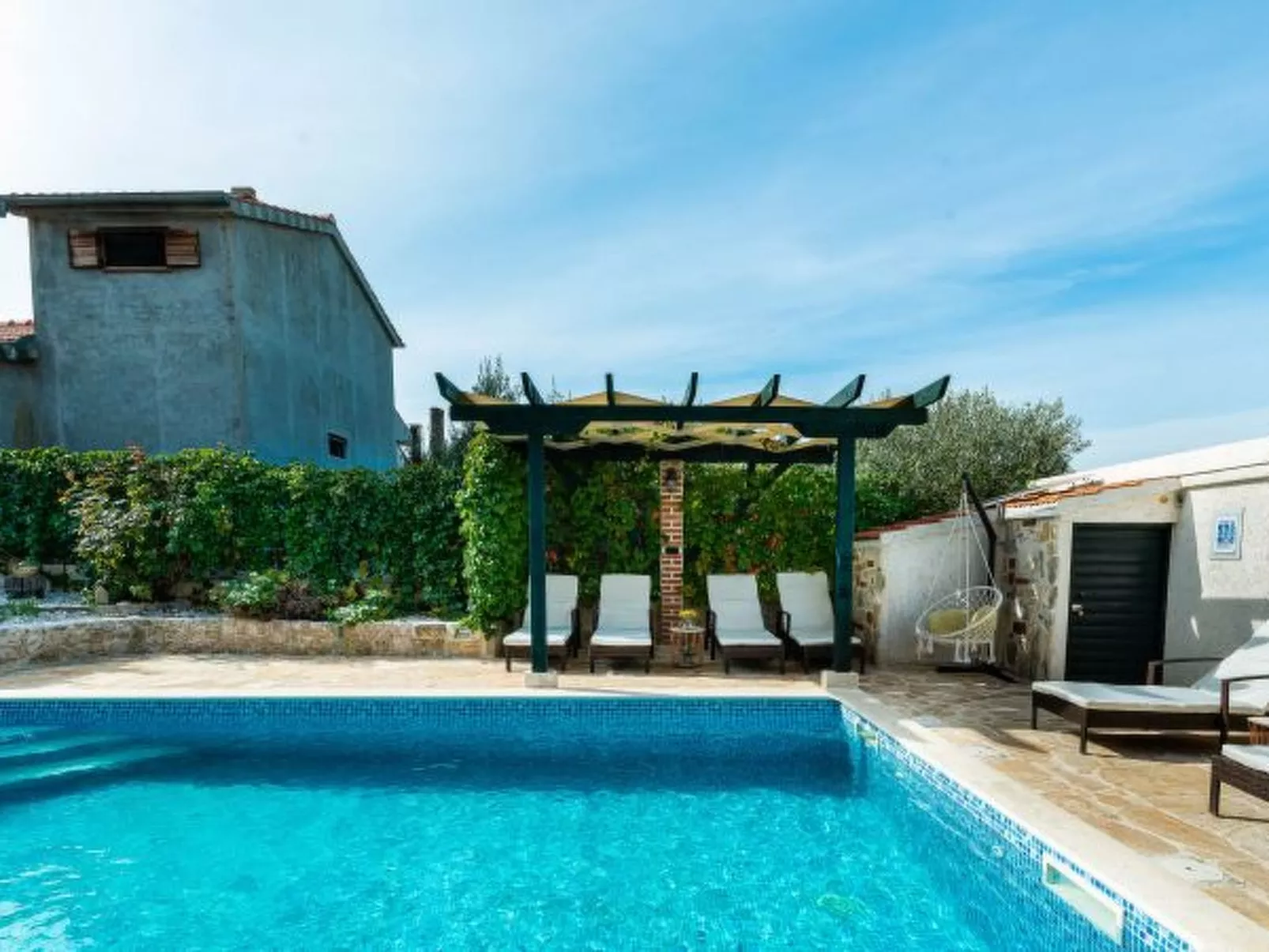 Stone Villa Mia with pool