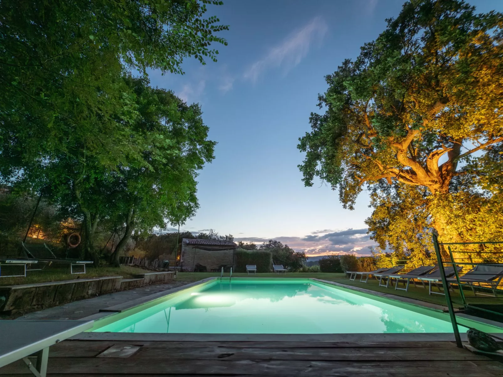 Glamping La Tenda di Lorenzo mit privatem Pool