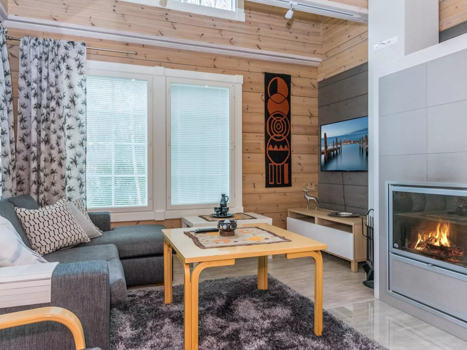 Villa iloinen - Binnen