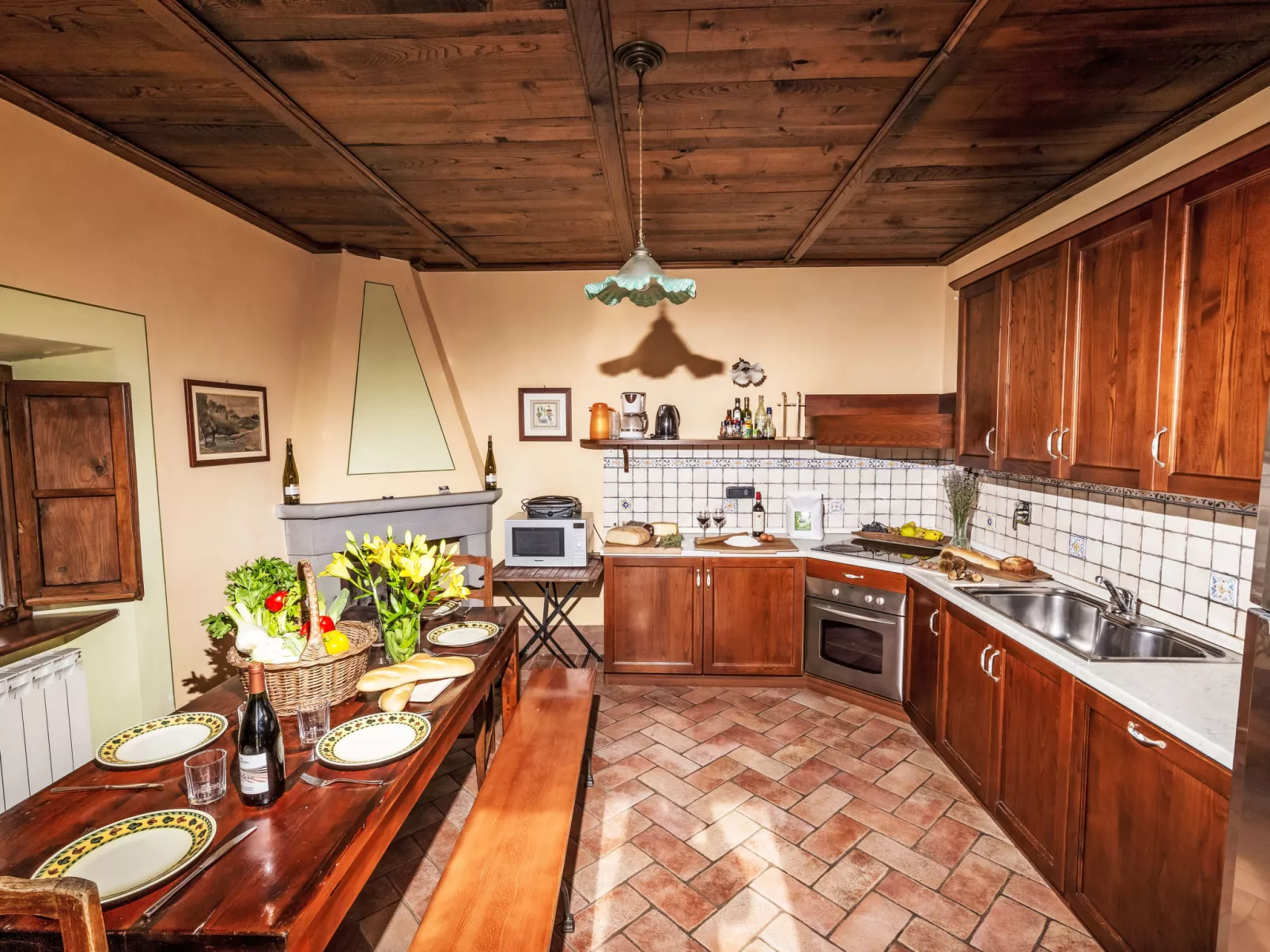 Villa Pruneto mit Pool in den Hügeln der Toskana - Binnen