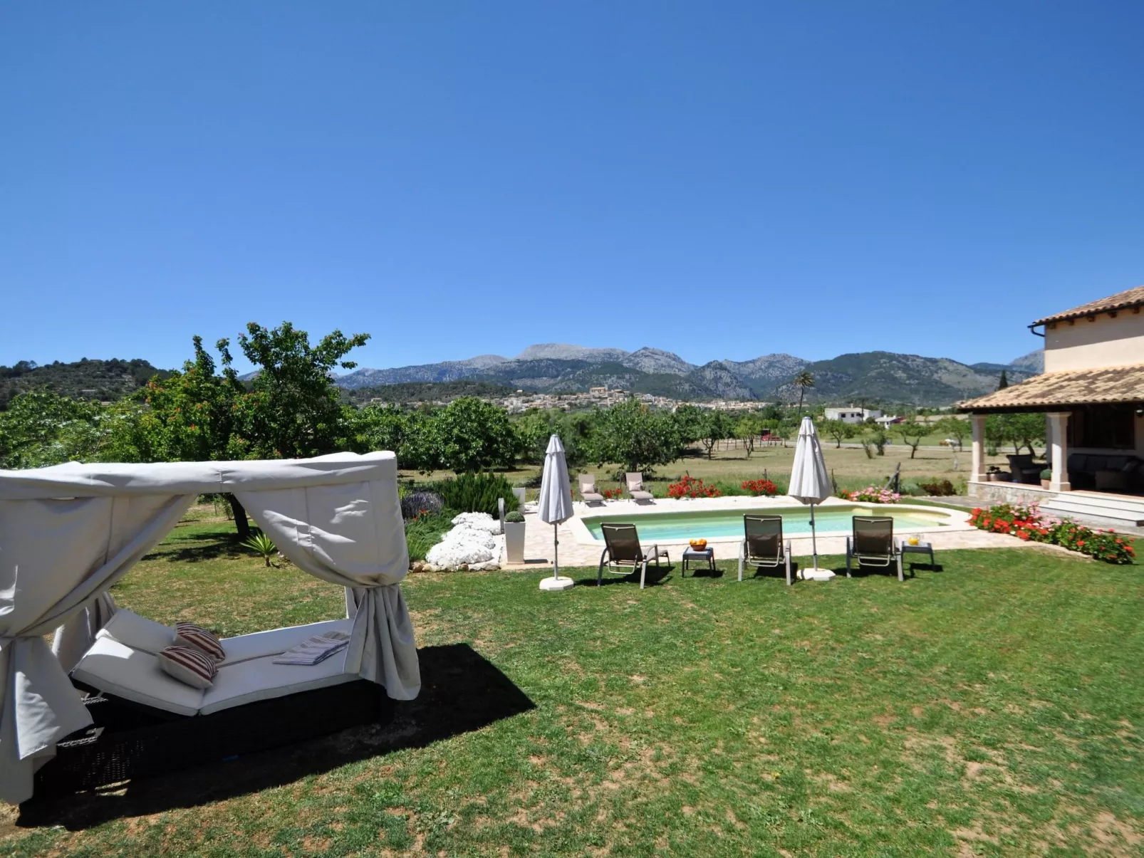 Villa SON RUBI en Selva (Serra de Tramuntana) con barbacoa y piscina privada- V