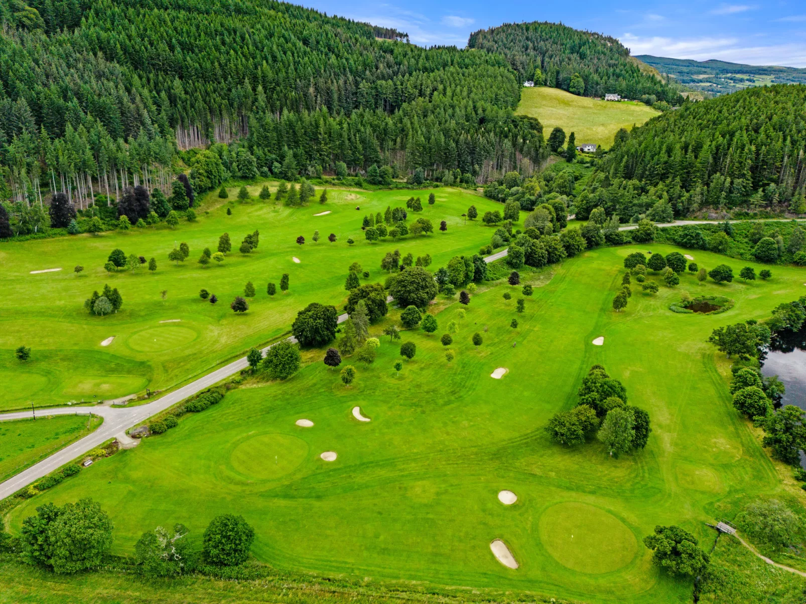 Old Dairy on Aigas Golf Course - Buiten