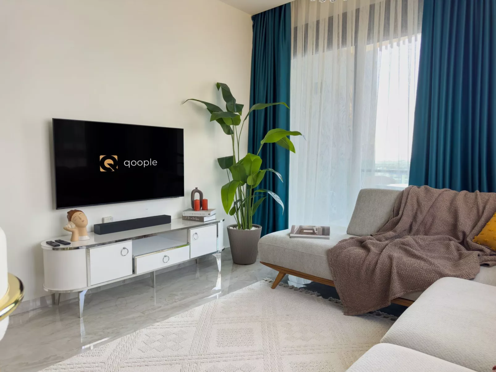 Qoople Eхсellence A-49 neue Wohnung am Meer - Binnen