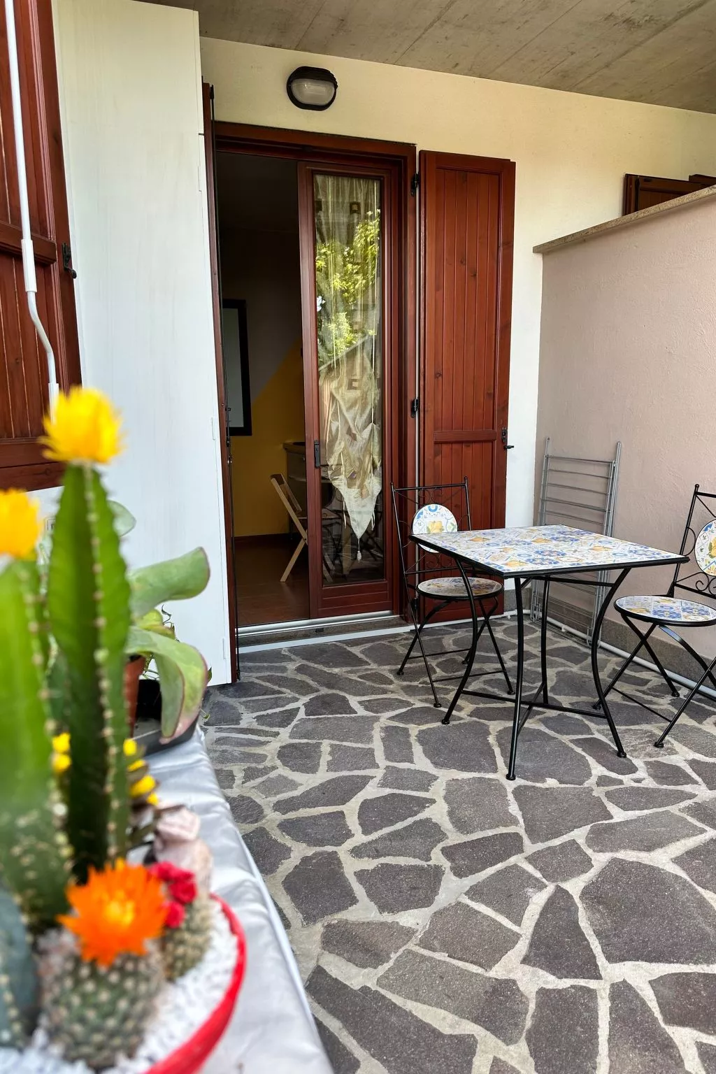 Einzimmerwohnung 'SanMarco12' mit Privatparkplatz - Buiten