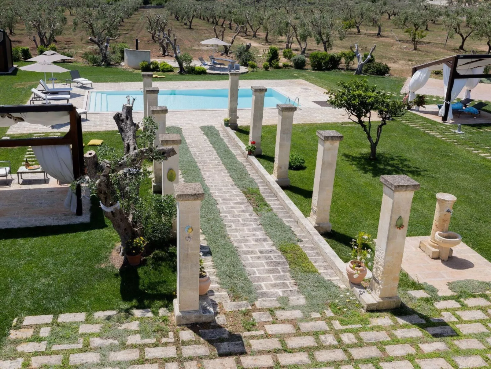 Villa mit privatem Pool im Herzen von Apulien - Buiten