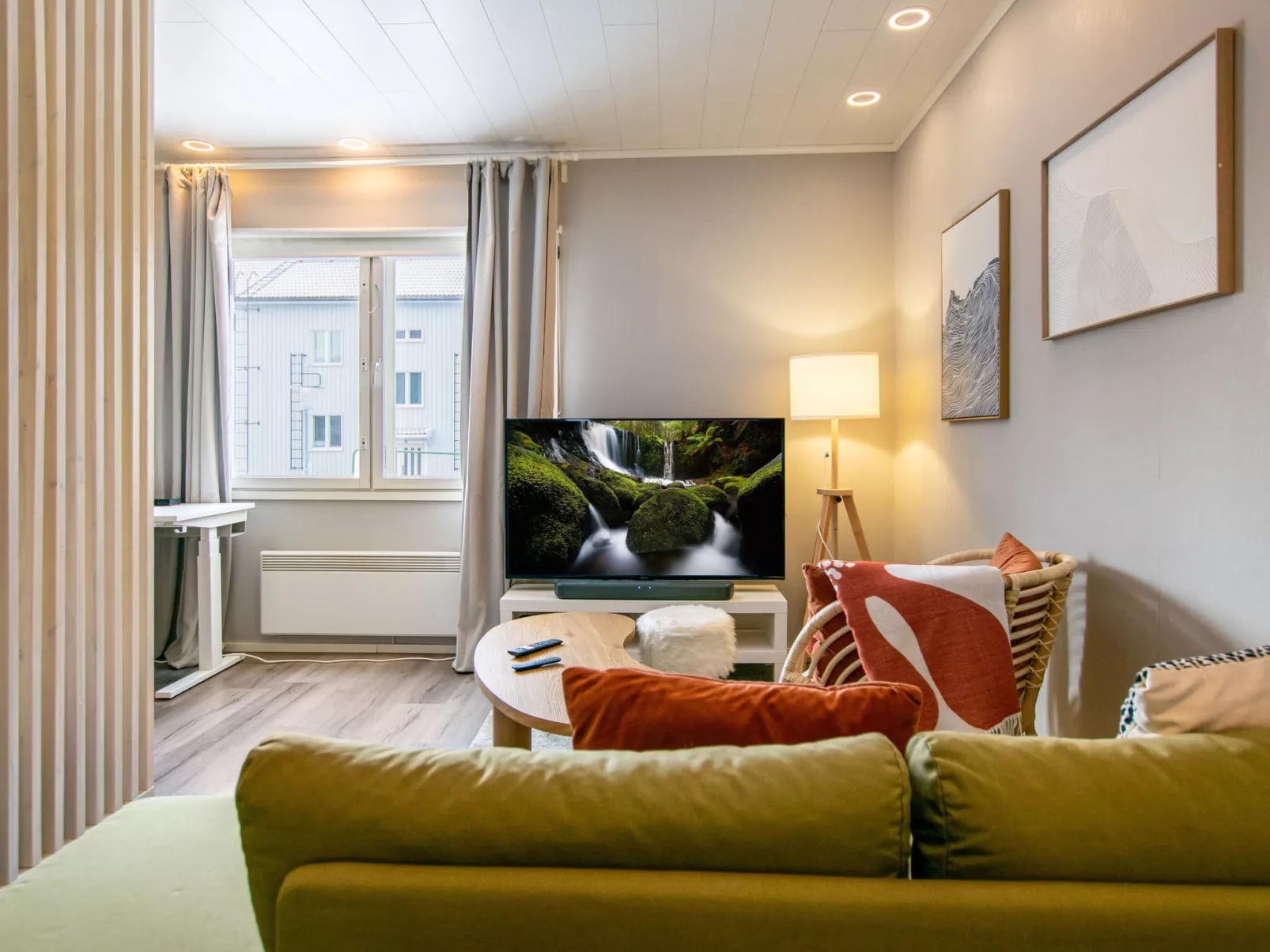 Merituulen talo - Binnen