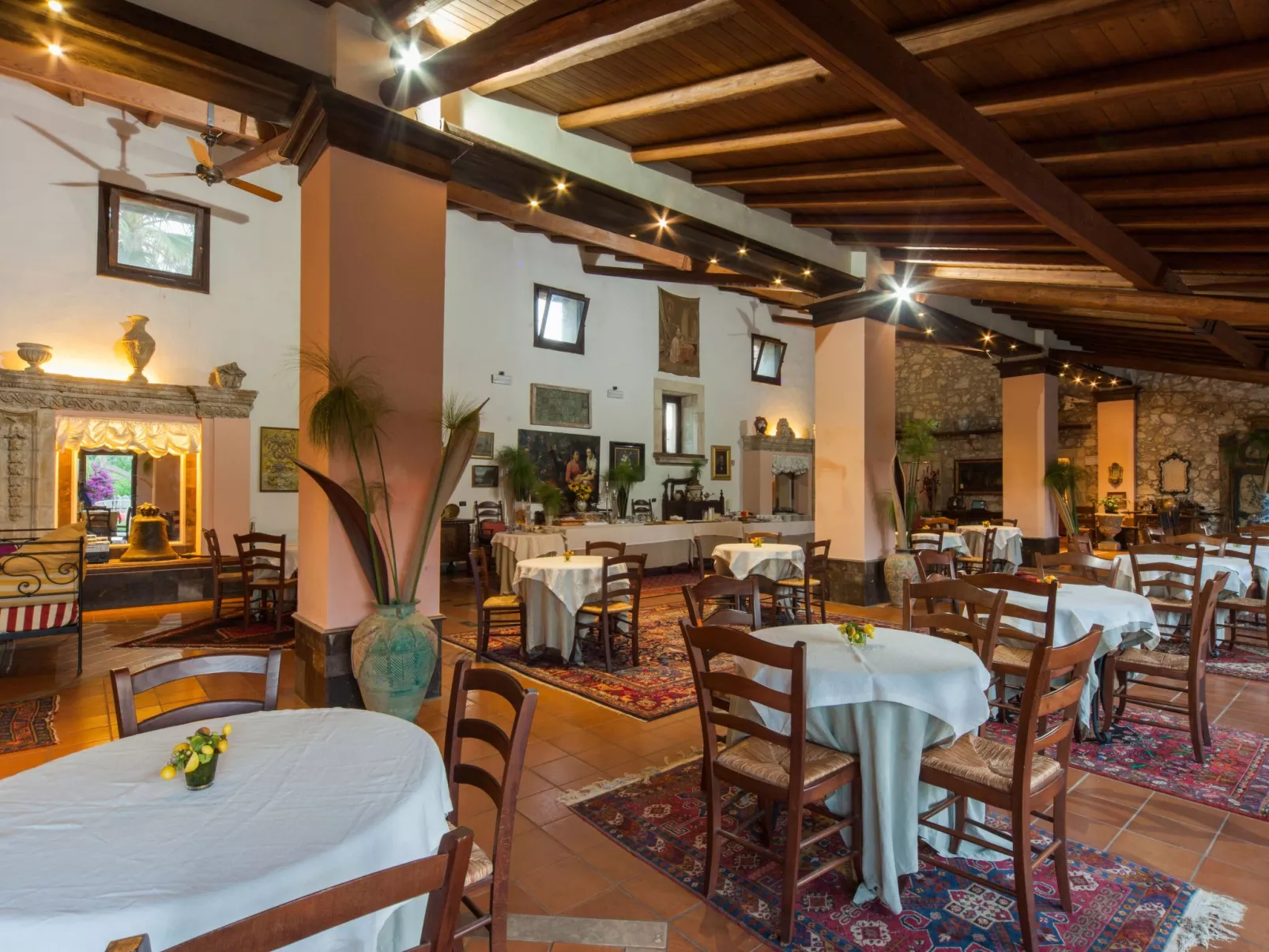 Villa dei Papiri - Standardzimmer mit Fenster zum Garten - Binnen