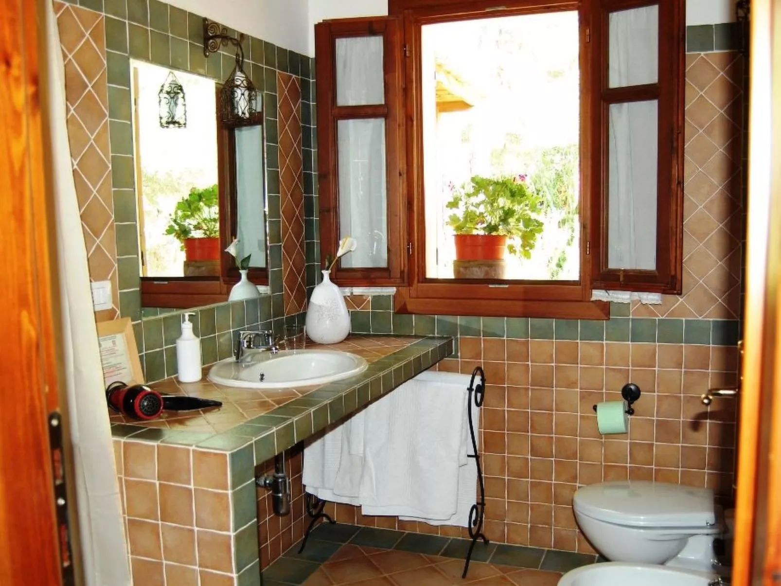 Tenuta 'Olivo Suite' mit Terrasse - Binnen