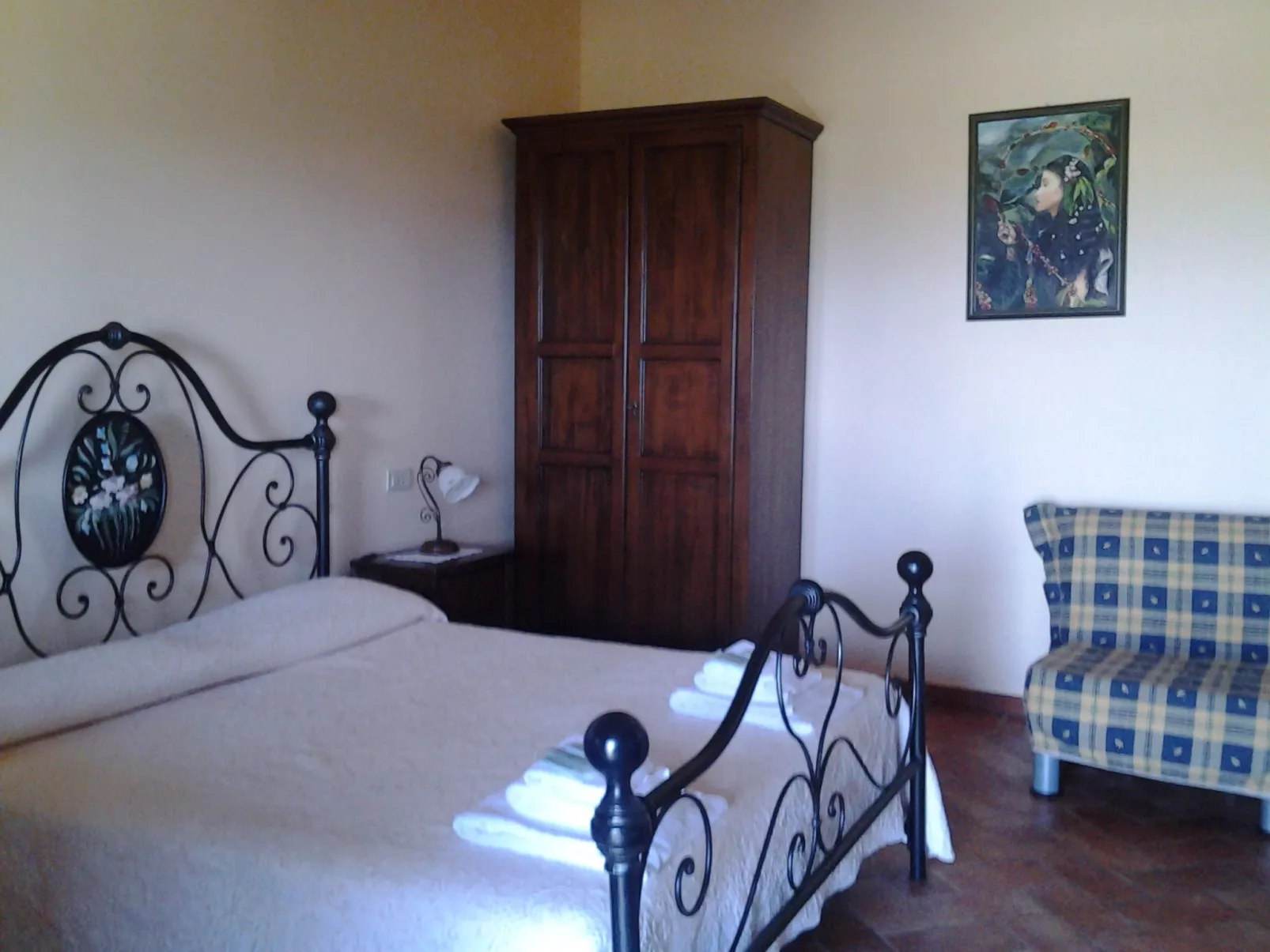 Agriturismo Poggio Pistolese - Zimmer La Ginestra - Binnen