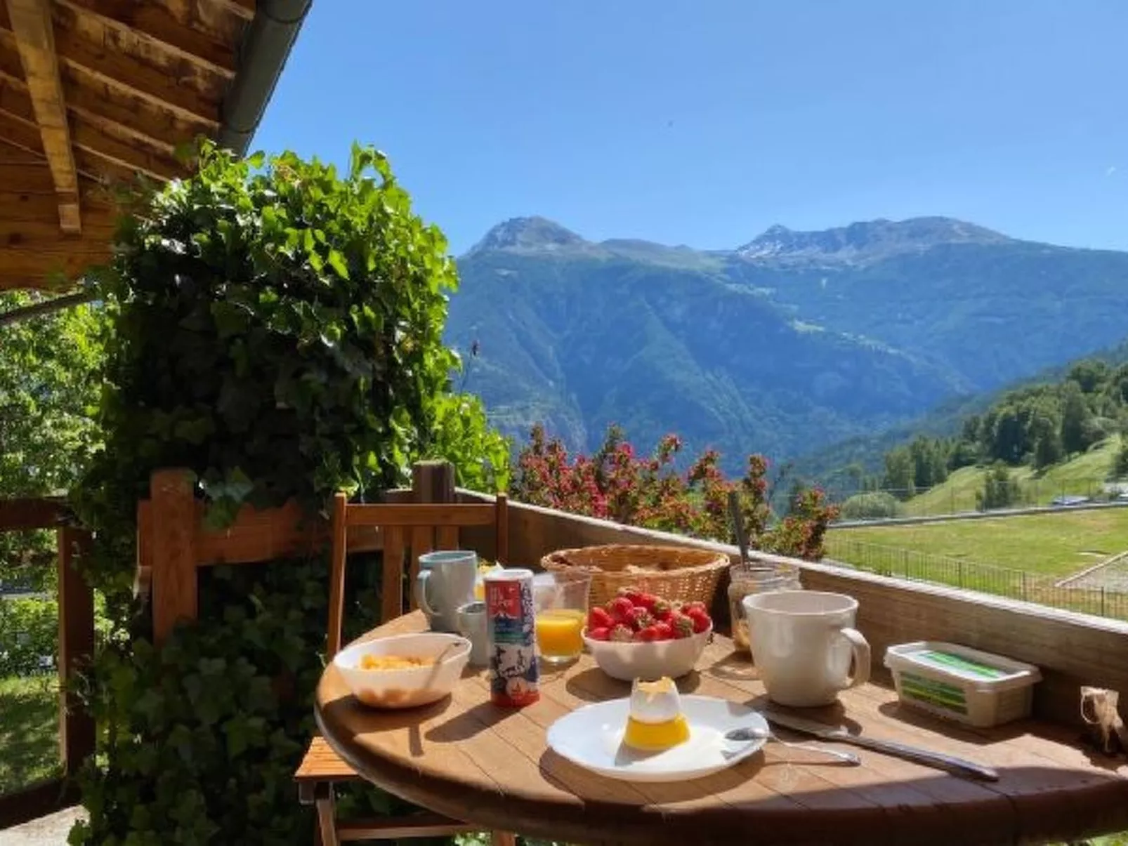 Chalet Albarose - Vercorin - Buiten