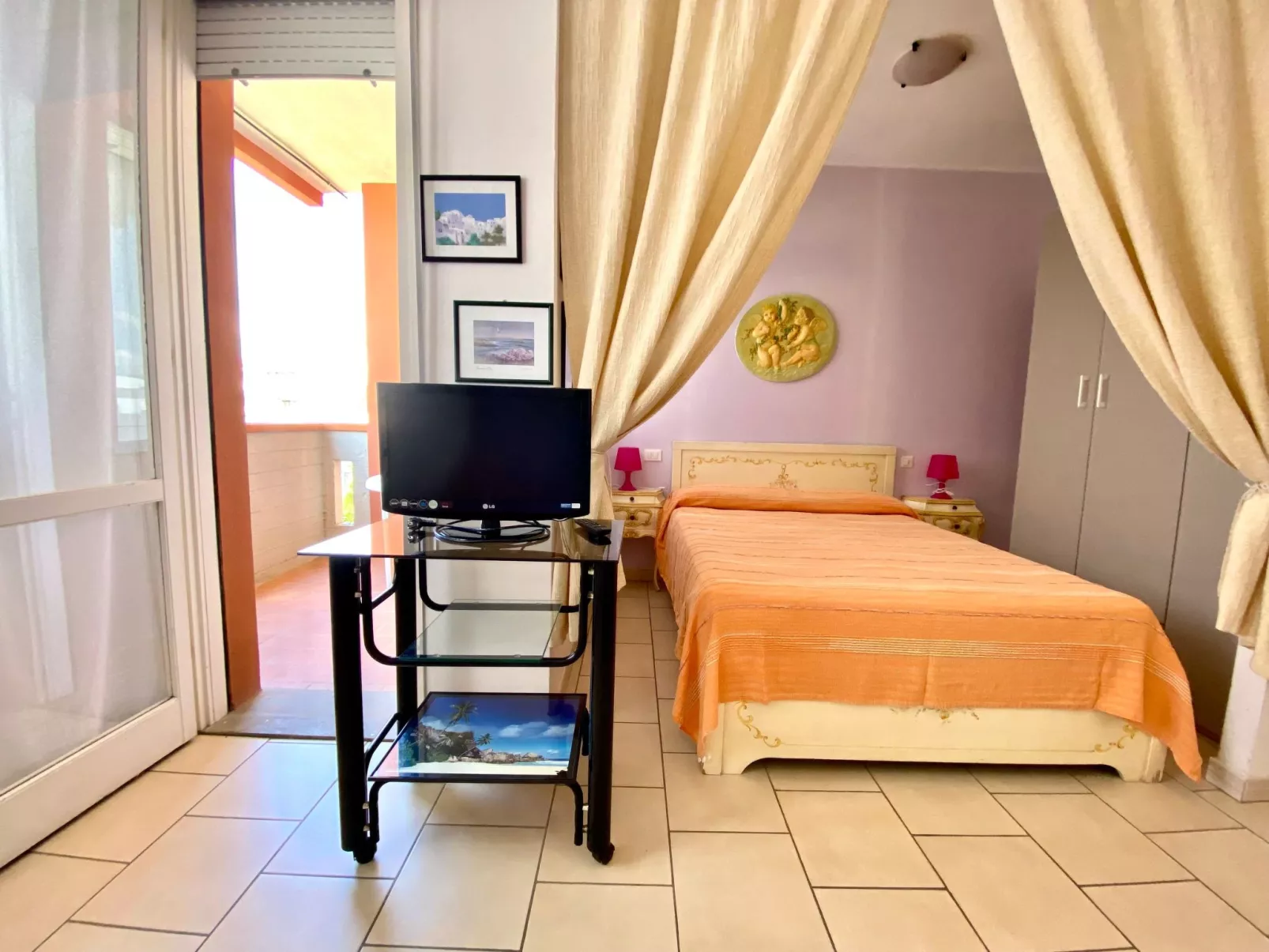 Attraktives Studio in Strandnähe, Klima - Binnen