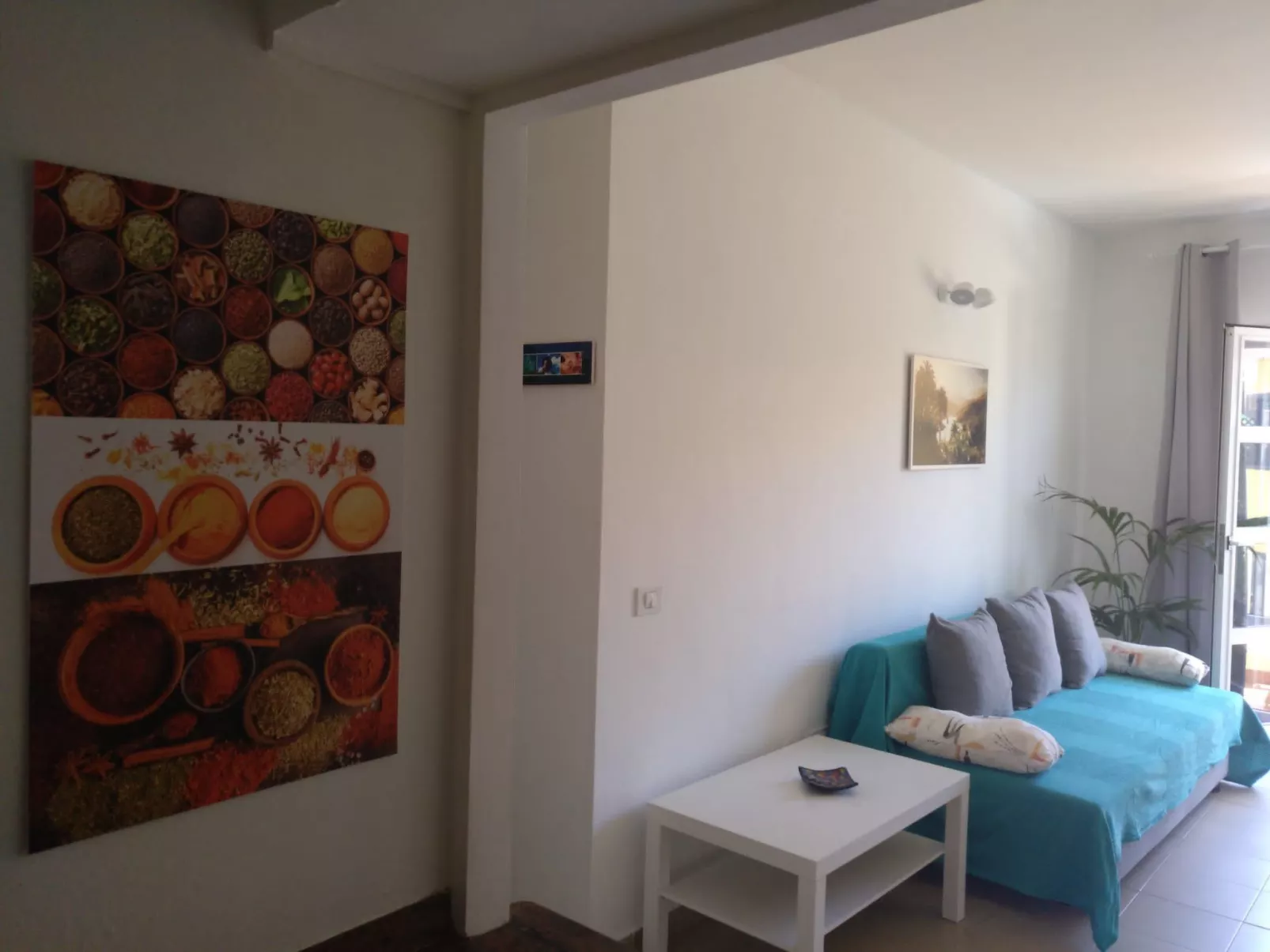 Große Wohnung in Playa De La Calera mit Schönem Balkon - Binnen