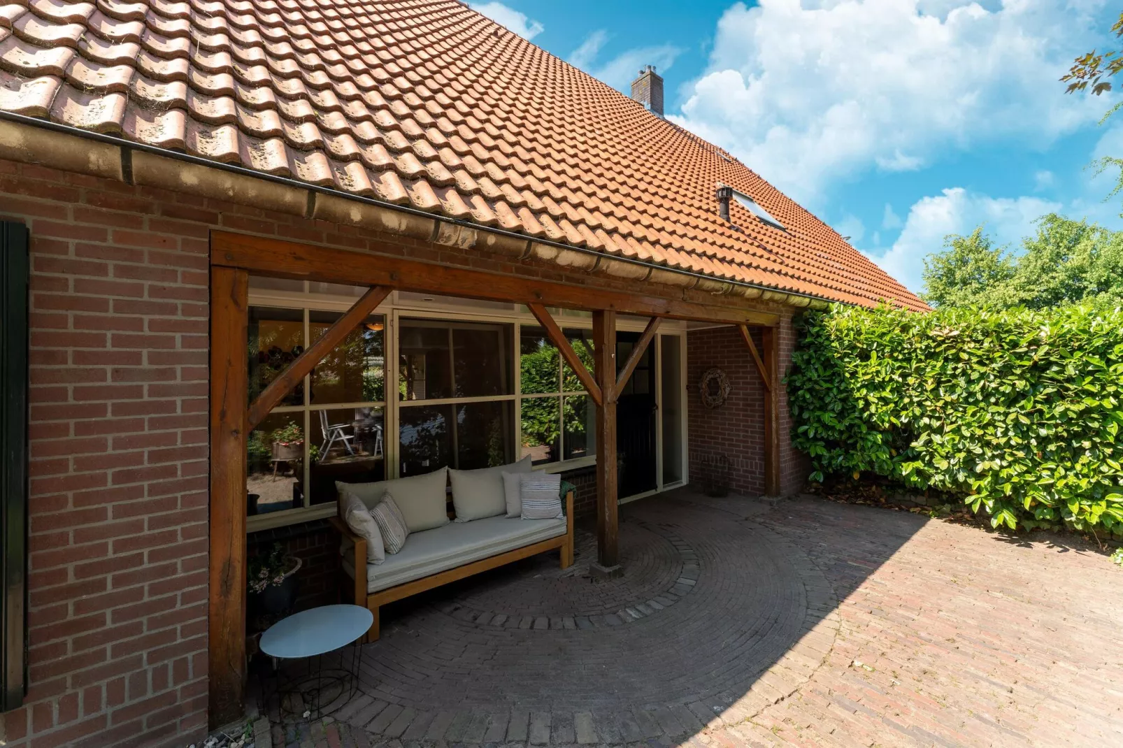 Vakantiewoning de Zwaluw-Buitenkant zomer