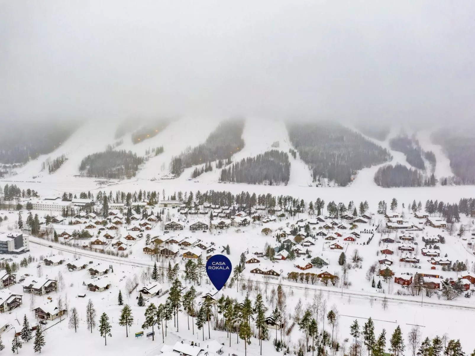 Ski and camp golf casa rocala - Binnen