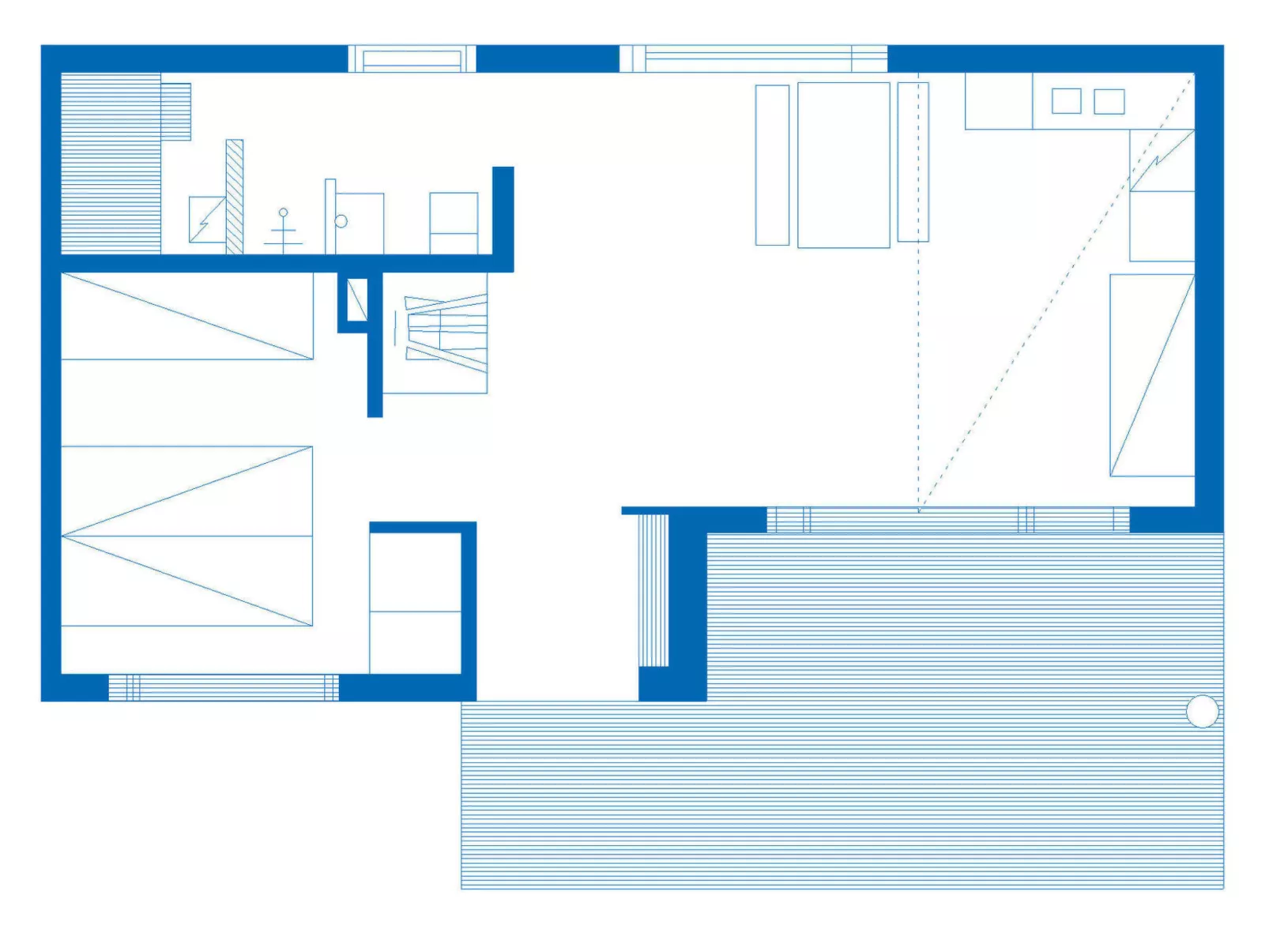 Mustalampi 5 satakieli - Binnen
