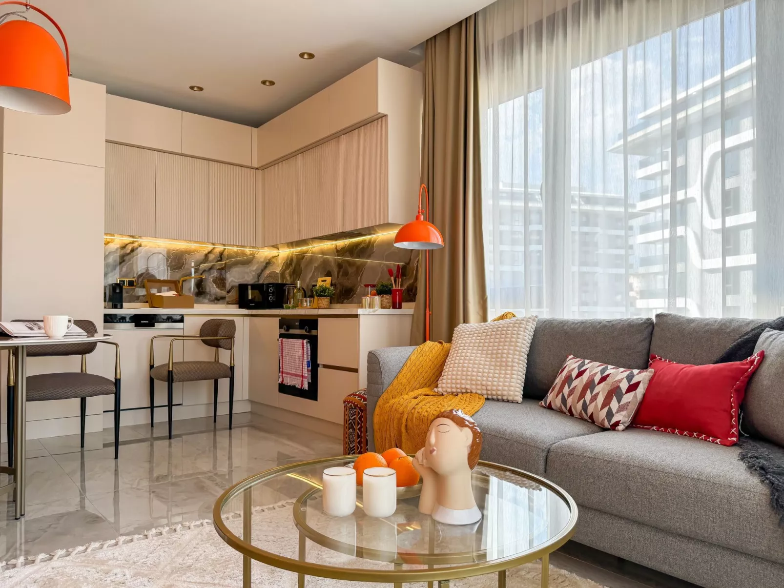 Qoople Eхсellence C-49 neue Wohnung am Meer - Binnen