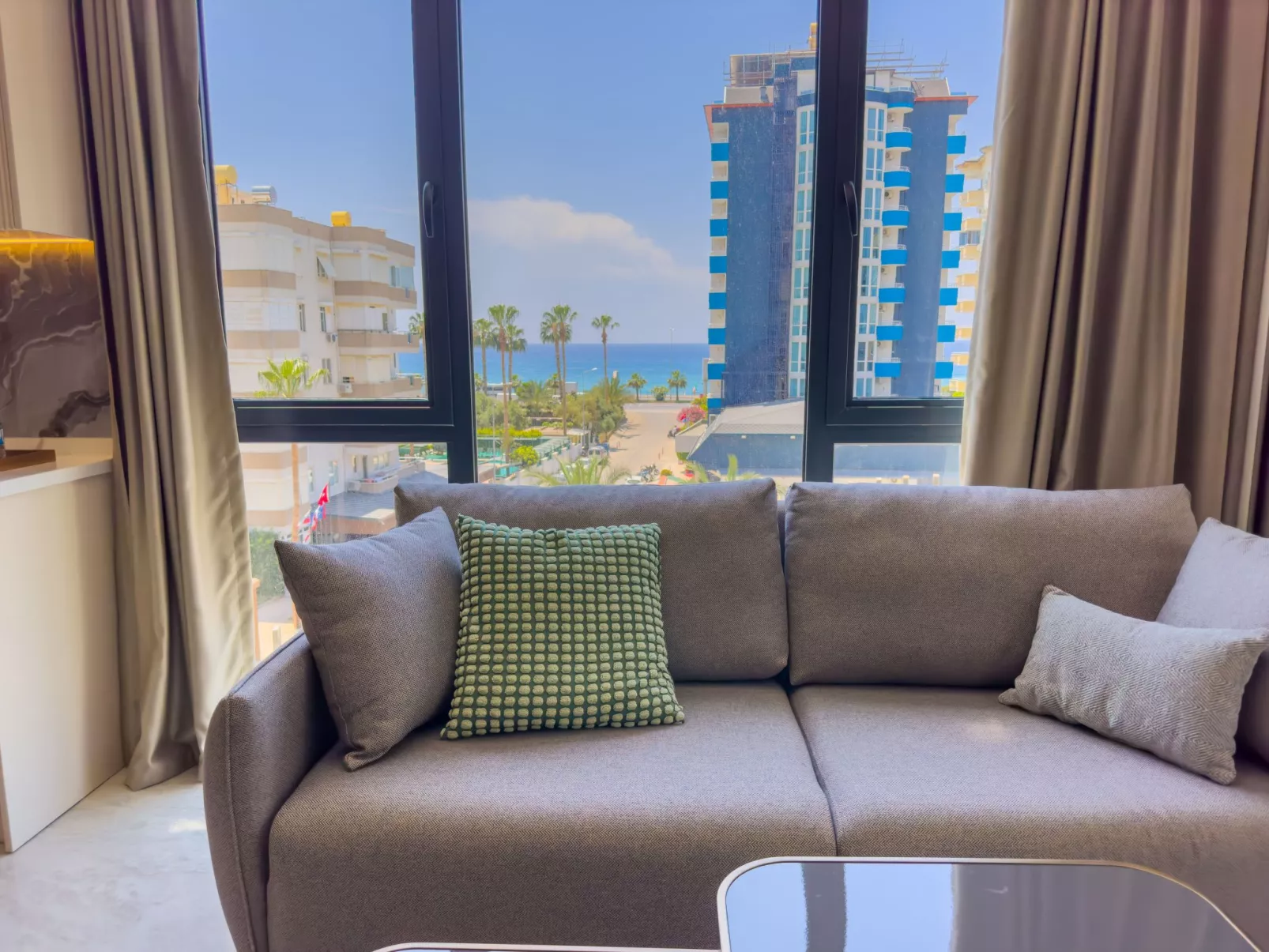 Qoople Eхсellence B-19 neue Wohnung am Meer - Binnen