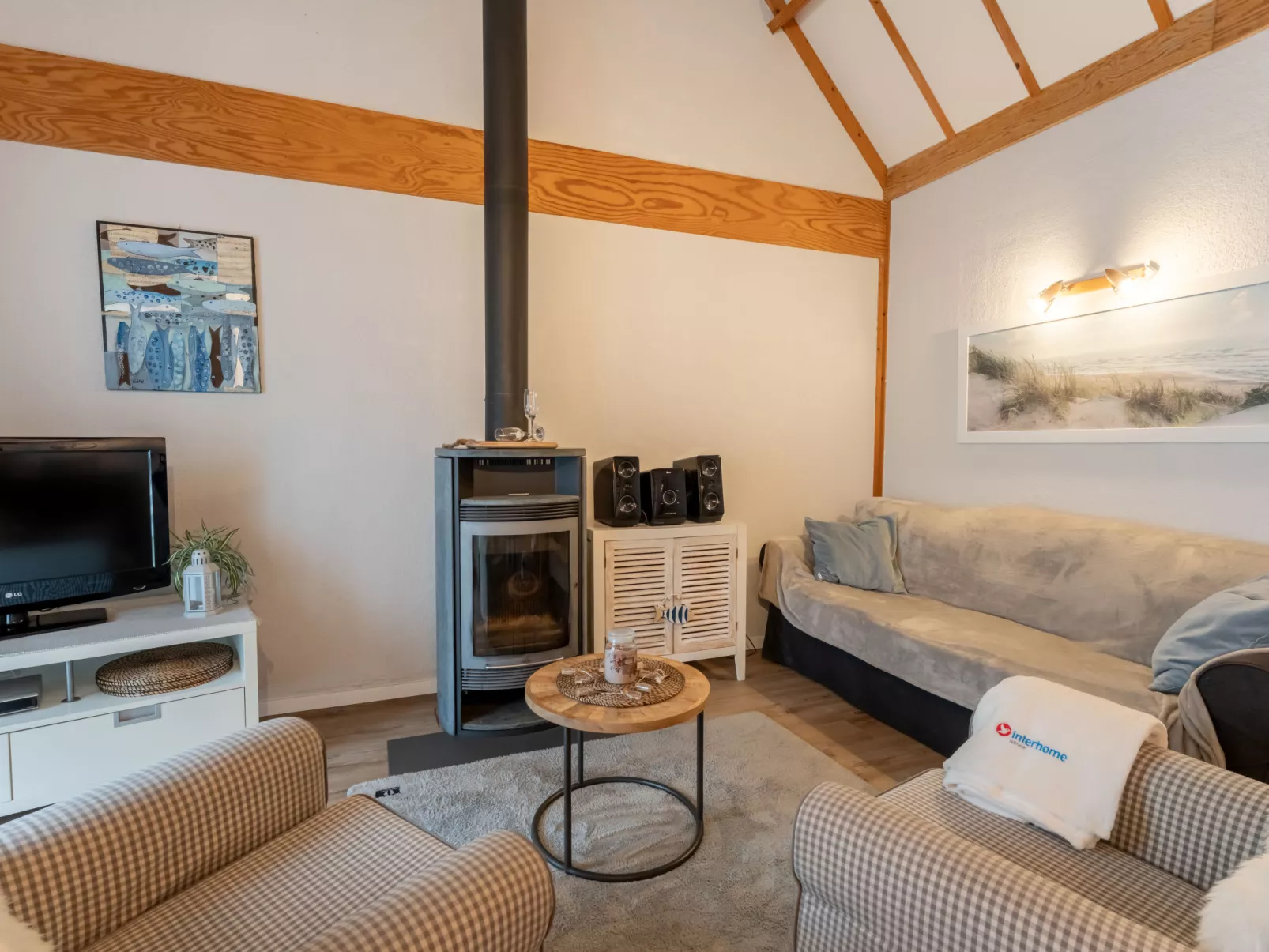 Strandhuis with parking - Binnen