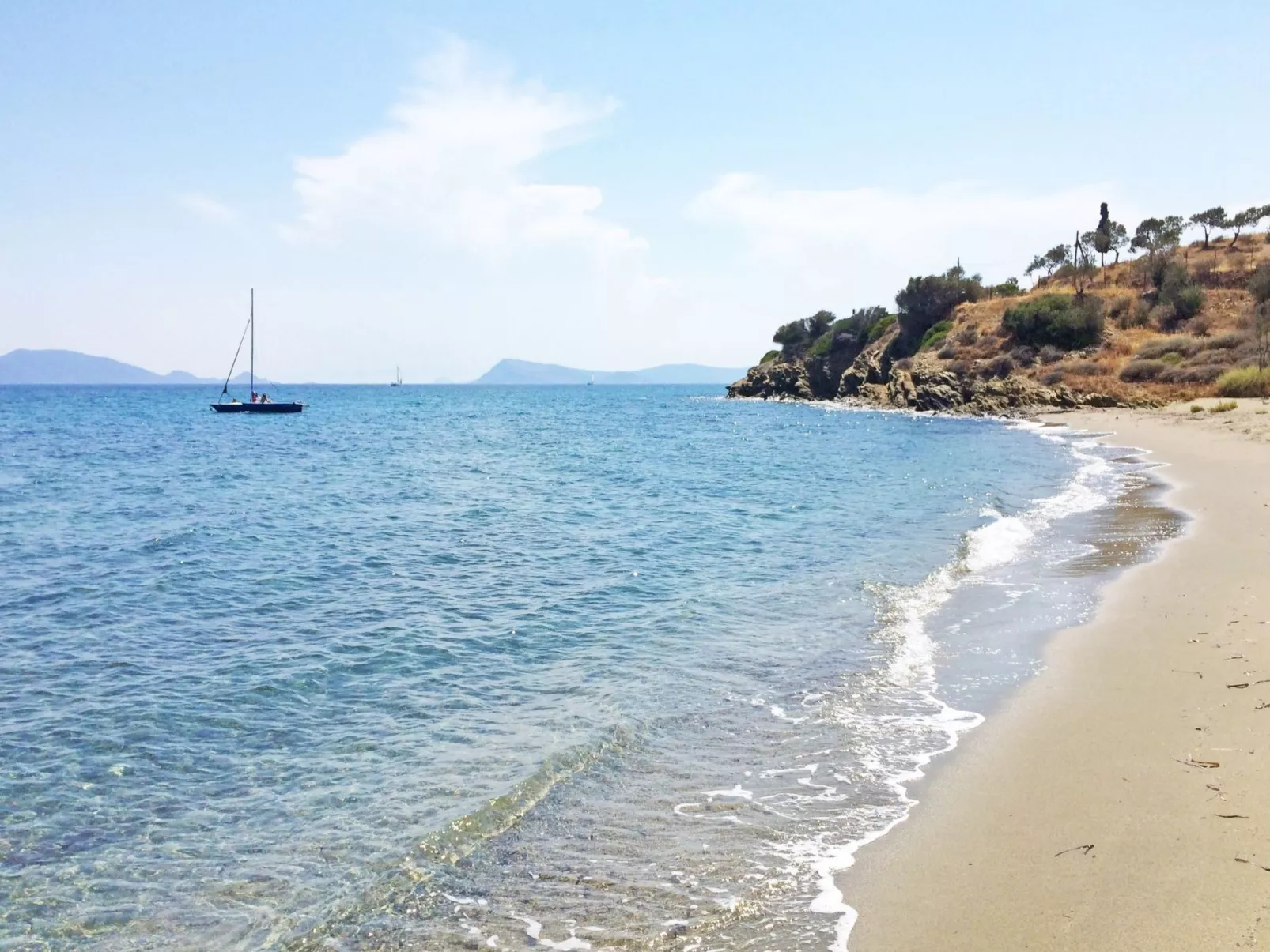 In Ermioni mit Grill, Terrasse und gemeinschaftlichem Pool - Buiten