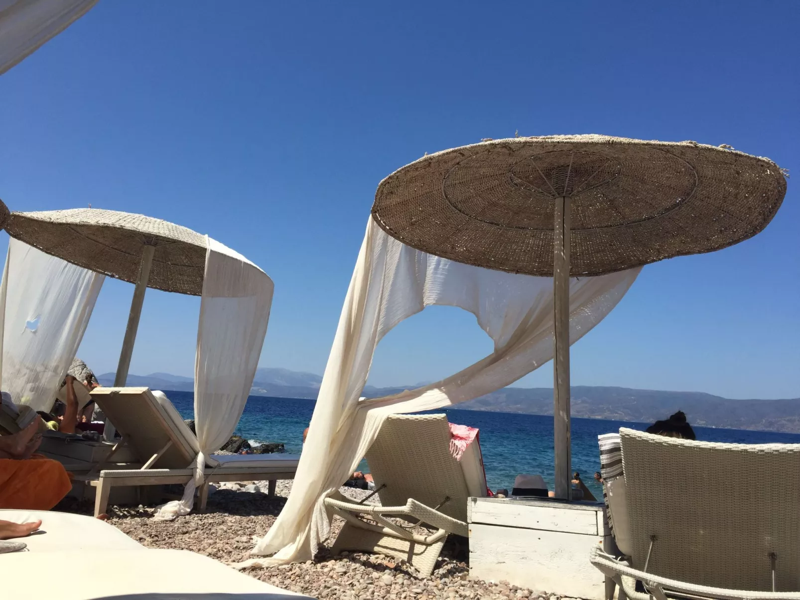 In Ermioni mit Grill, gemeinschaftlichem Pool und Terrasse - Buiten