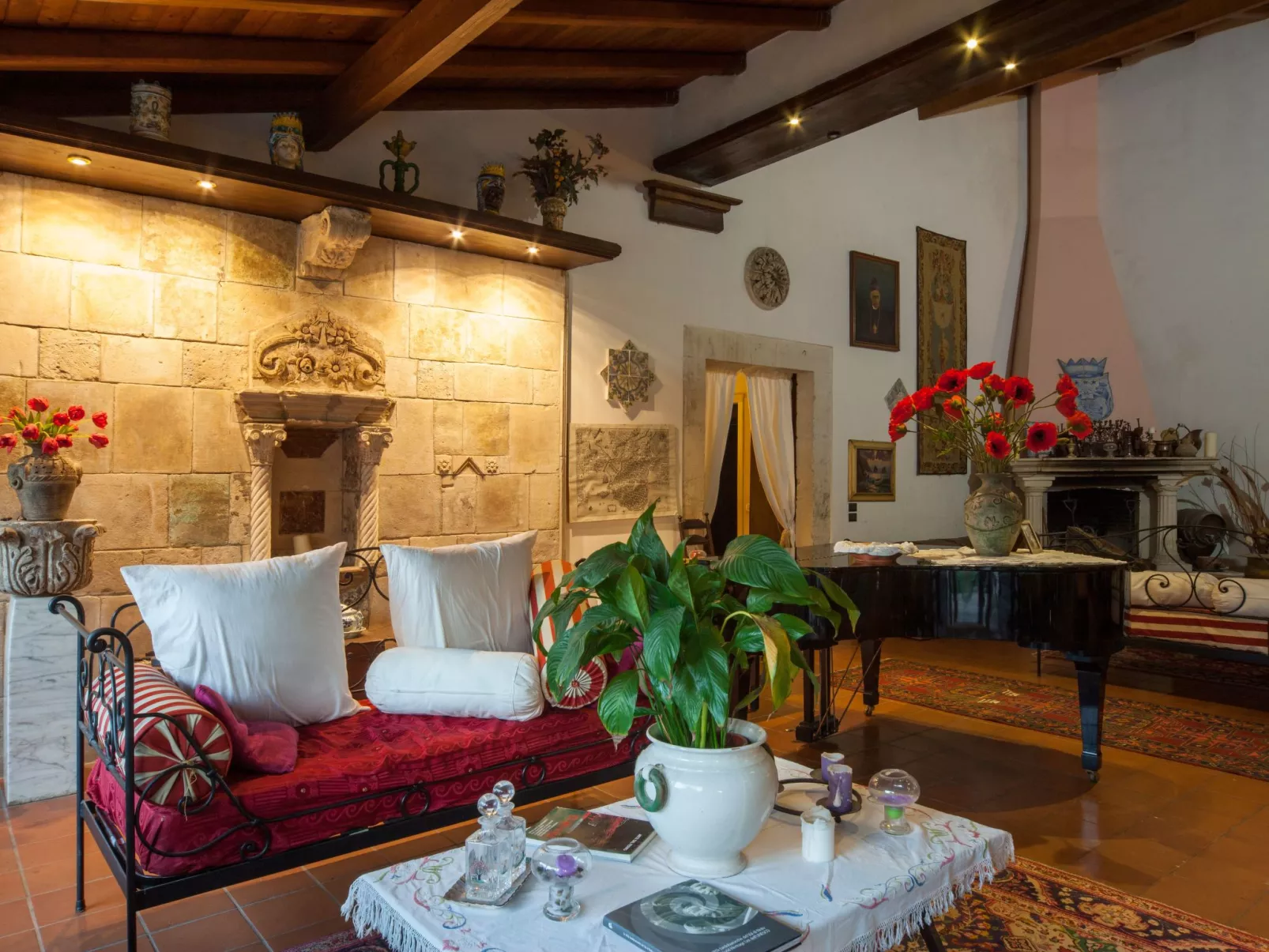 Villa dei Papiri - Superior Zimmer mit möbliertem Garten - Binnen