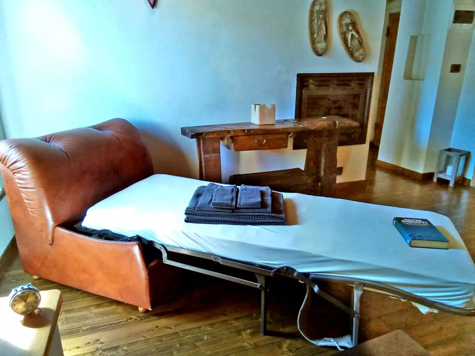 Für 3 Personen ca. 37 m&sup2- in Lumarzo, Norditalien (Ligurien) - Binnen