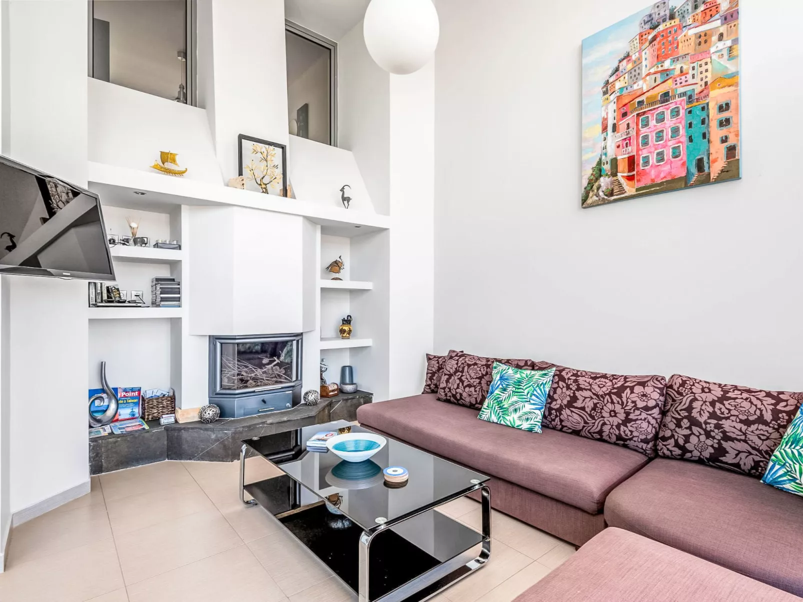 Villa Articiano mit Whirlpool und herrlicher Aussicht - Binnen