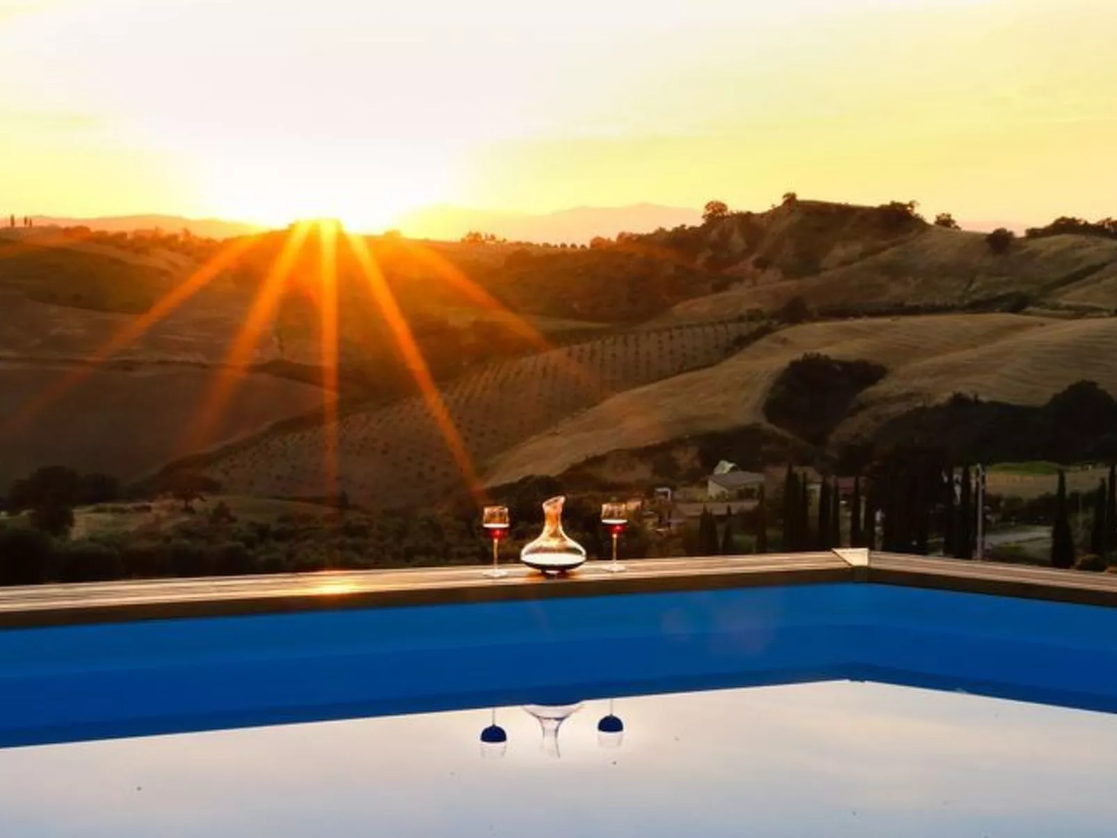 Villa auf dem Land in der Toskana mit privatem Pool - Buiten