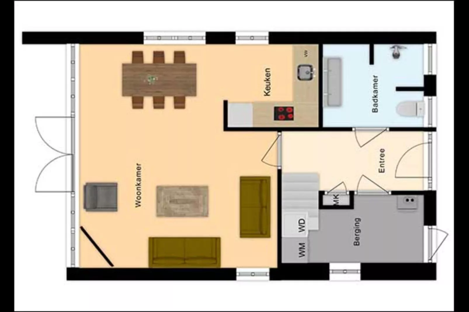 Vakantiepark Hellendoorn 3-Plattegrond