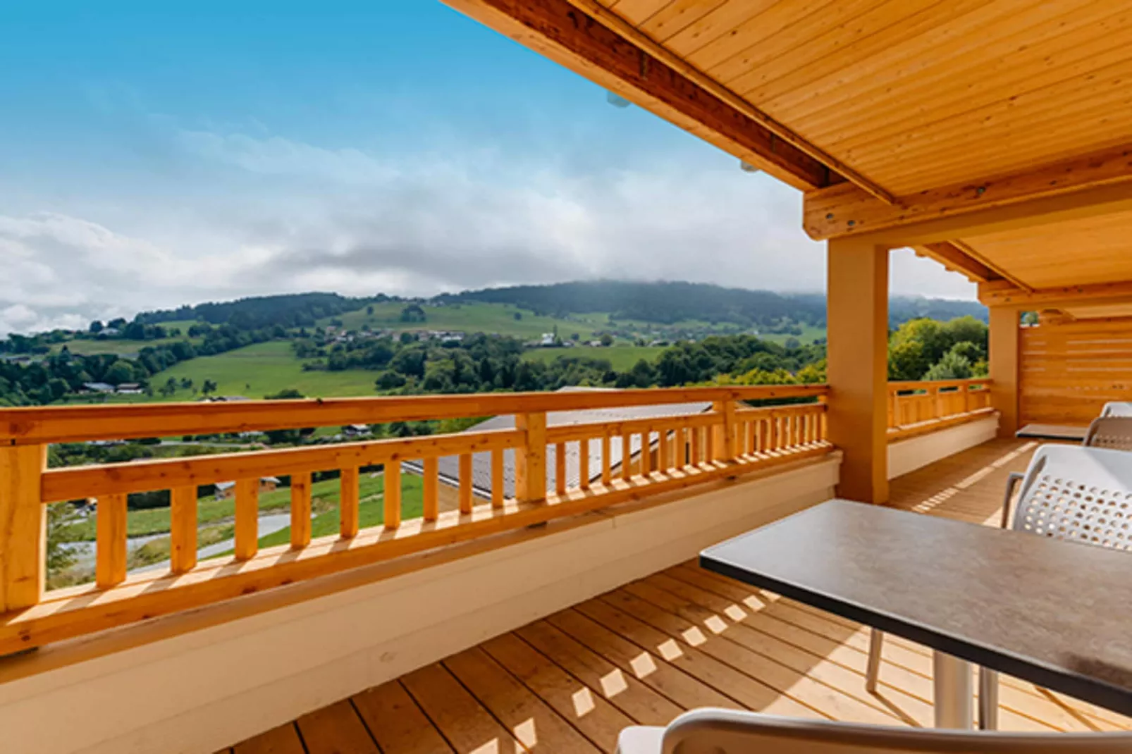 COMBLOUX Les Fermes du Mont Blanc-A48S - Terrasbalkon