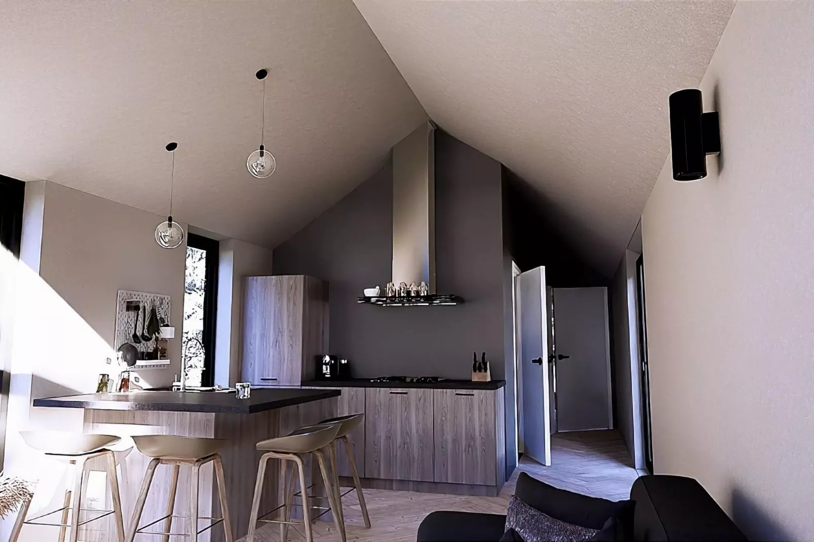 Vakantiewoning Boszicht-Keuken