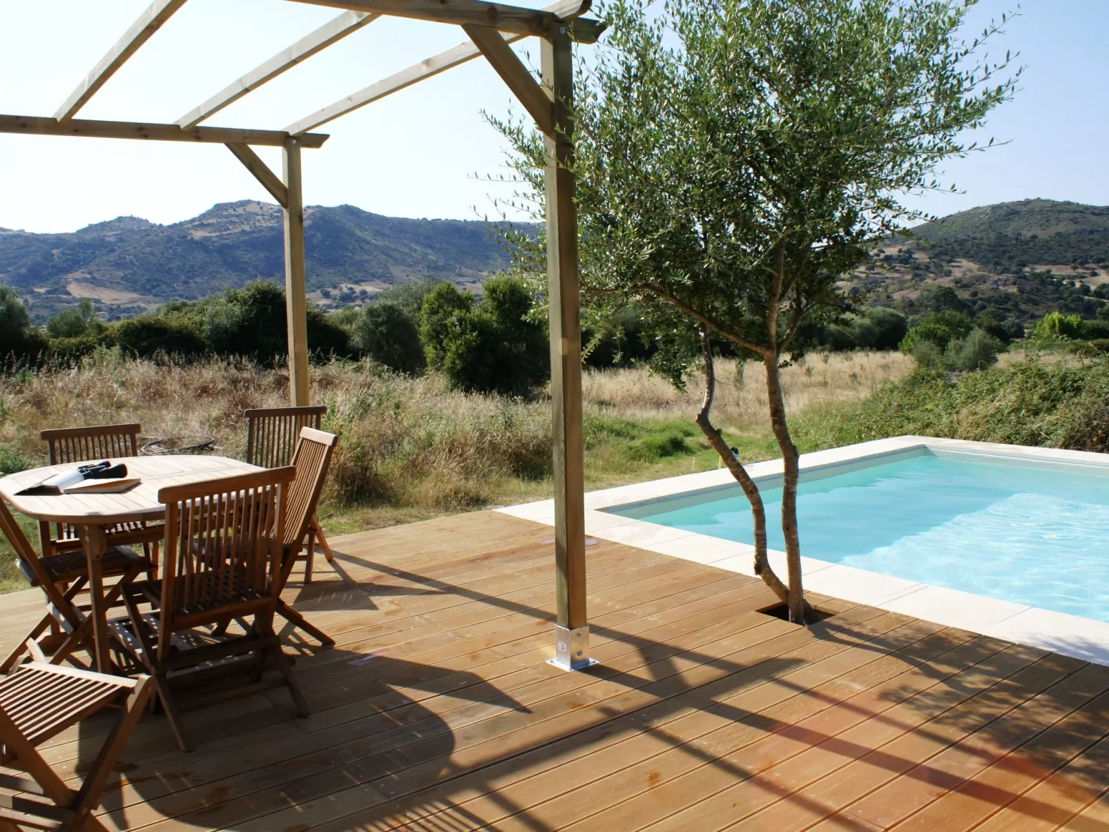 Anwesen "Lilla Suite" mit Terrasse - Buiten