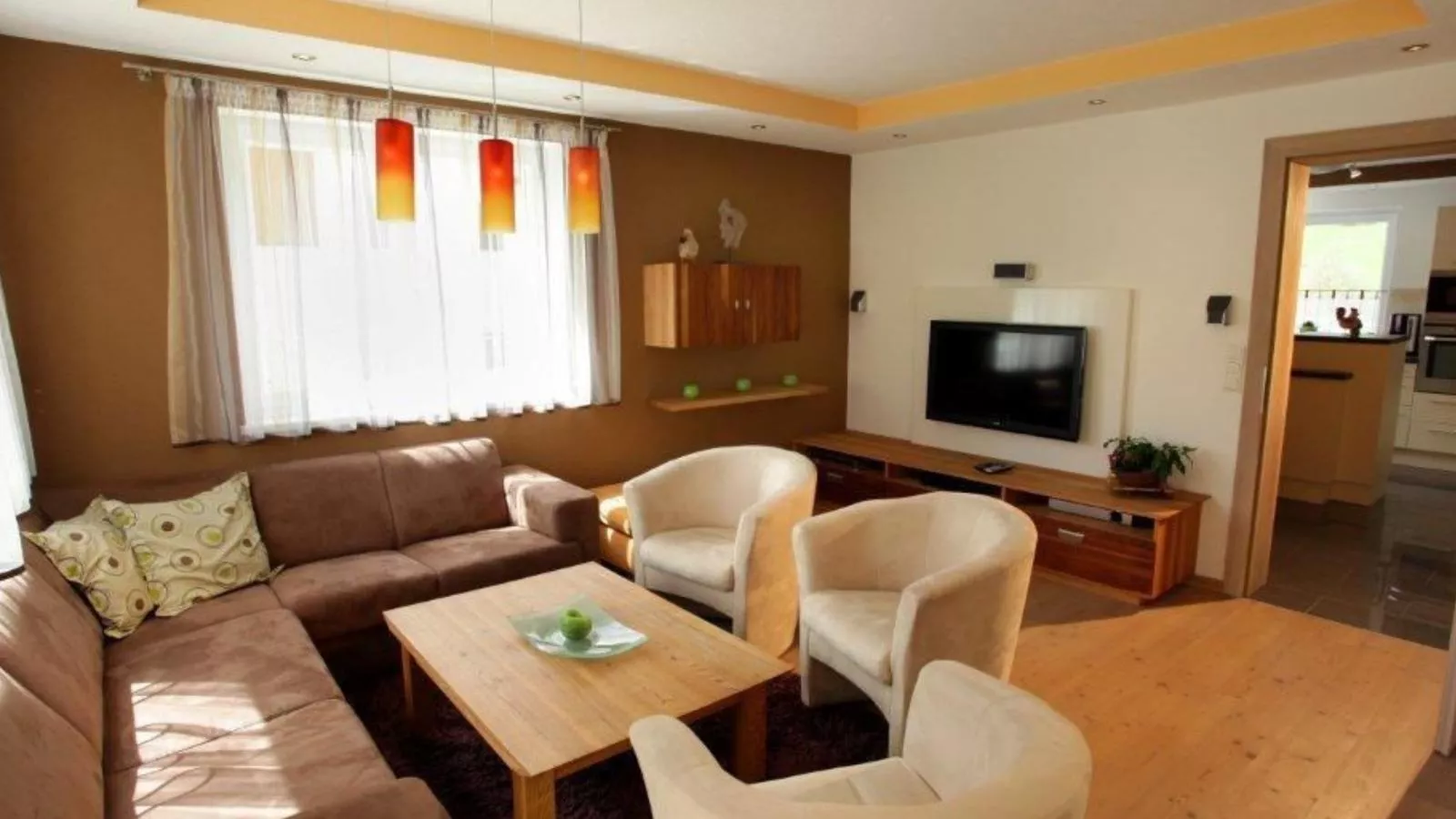 Ferienhaus Gartentraum-Woonkamer