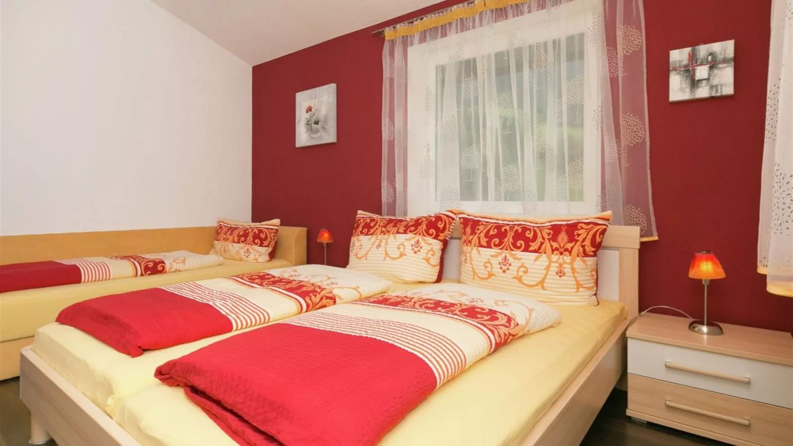 Ferienhaus Gartentraum-Slaapkamer