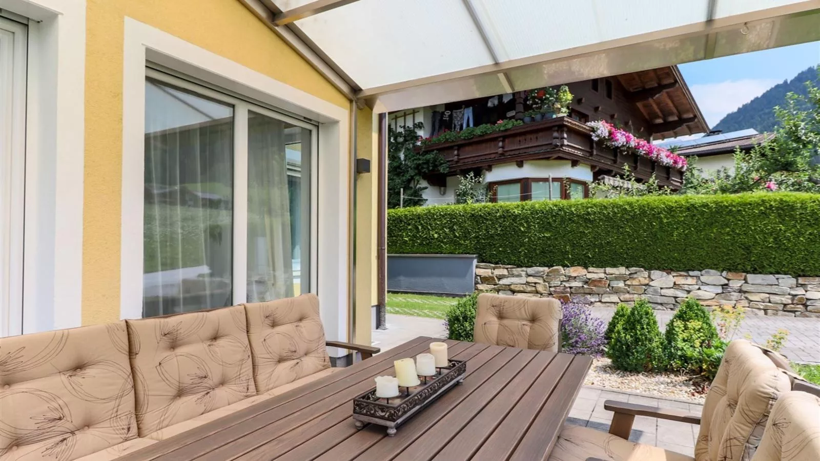 Ferienhaus Gartentraum-Terrasbalkon