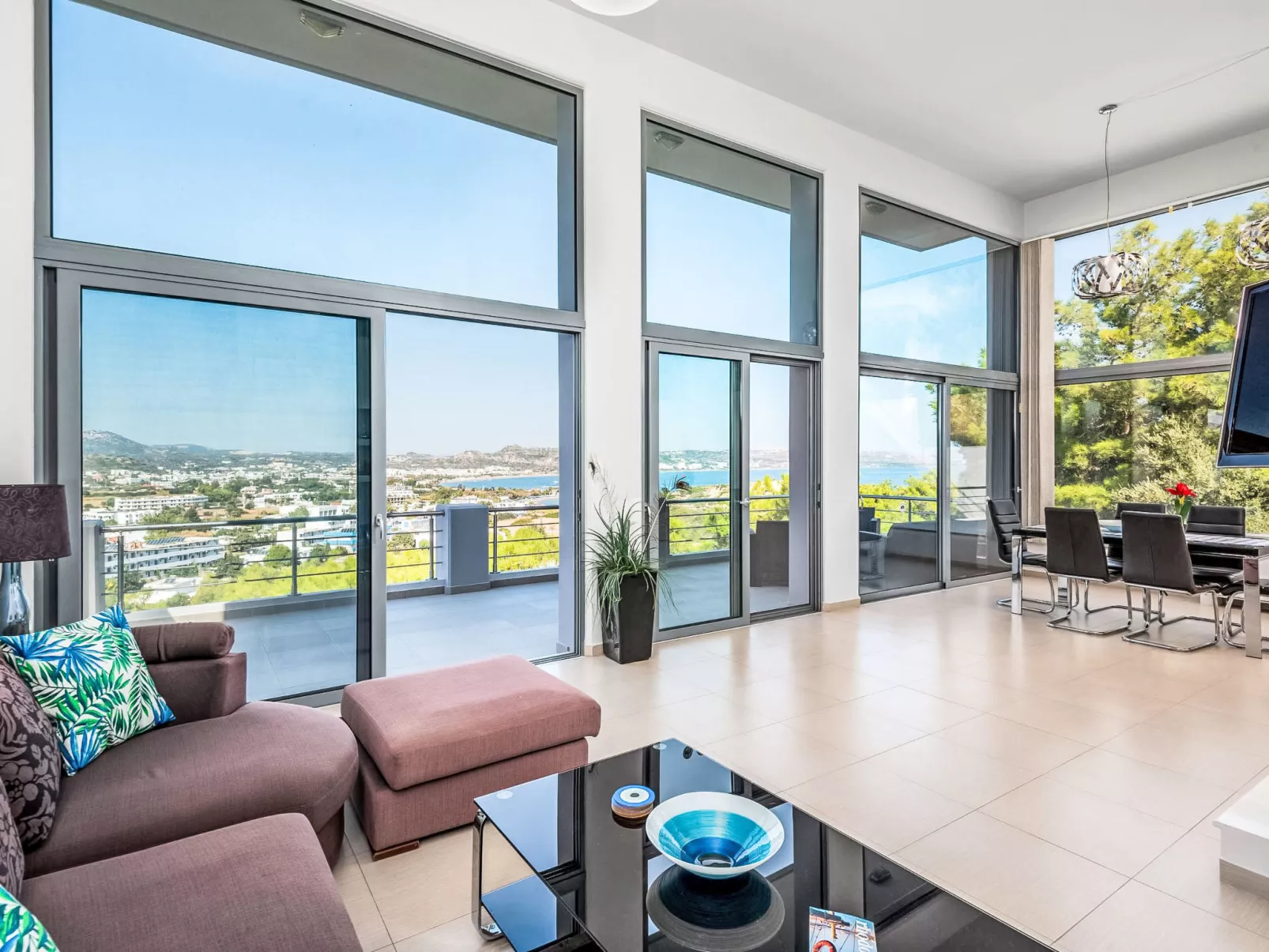 Villa Articiano mit Whirlpool und herrlicher Aussicht - Binnen