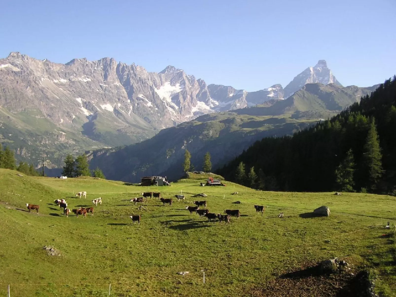 'Lo Chalet' der Balkon über dem Matterhorntal - Buiten