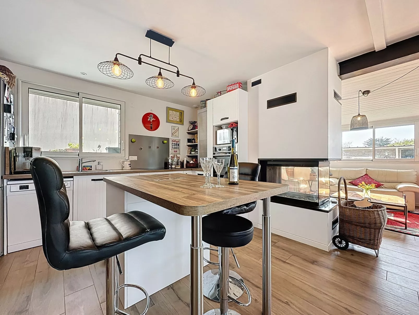 Les Rainettes - Binnen