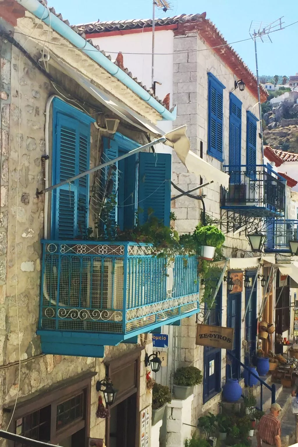 In Ermioni mit gemeinschaftlichem Pool, Grill und Terrasse - Buiten