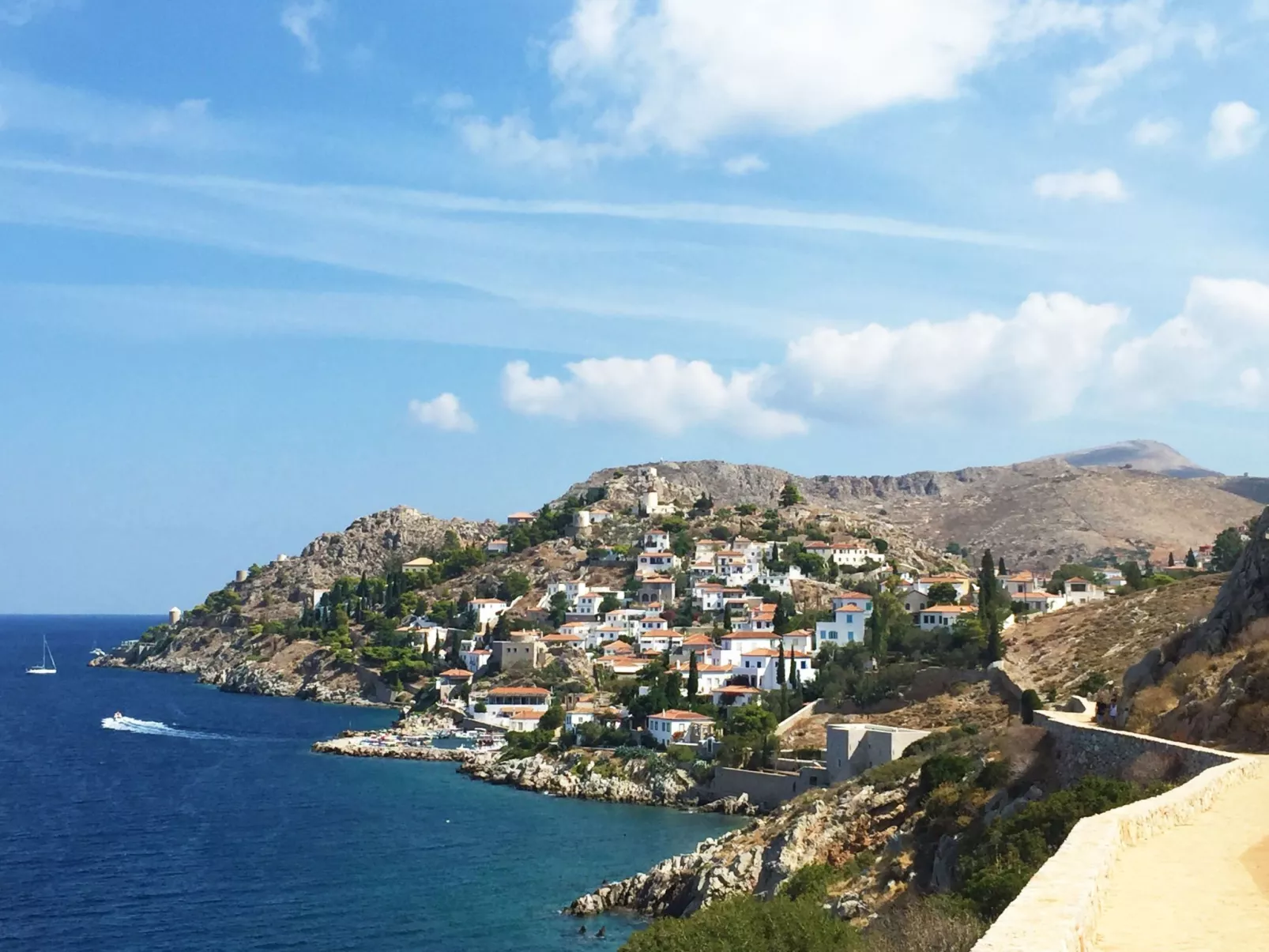 In Ermioni mit Garten, gemeinschaftlichem Pool und Terrasse - Buiten