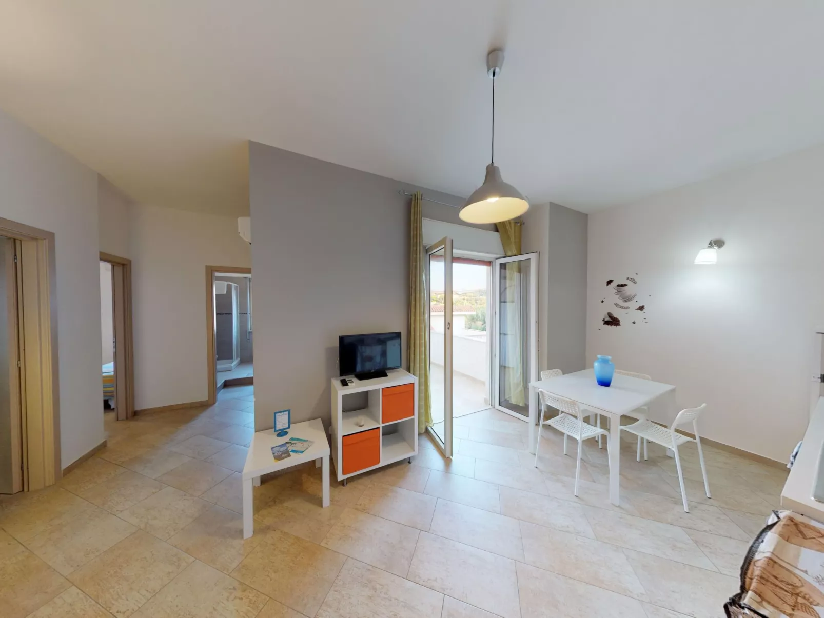 Große Wohnung in Balestrate mit Grill und Garten - Binnen