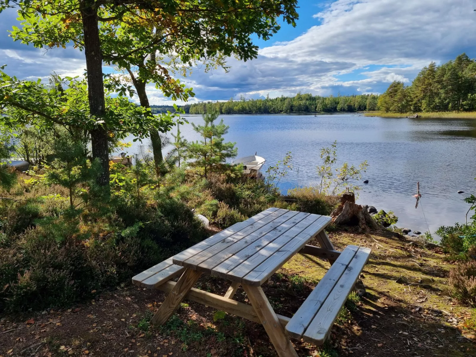 Cottage mit Whirlpool - Buiten