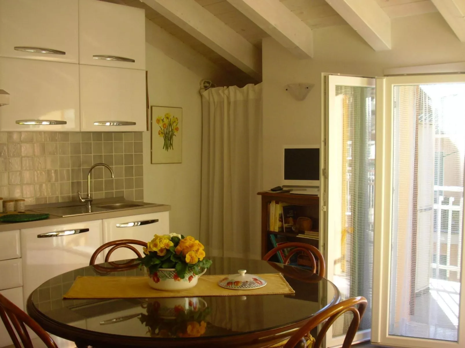 Ferienzimmer 'Mansarda Lina' mit Terrasse - Binnen