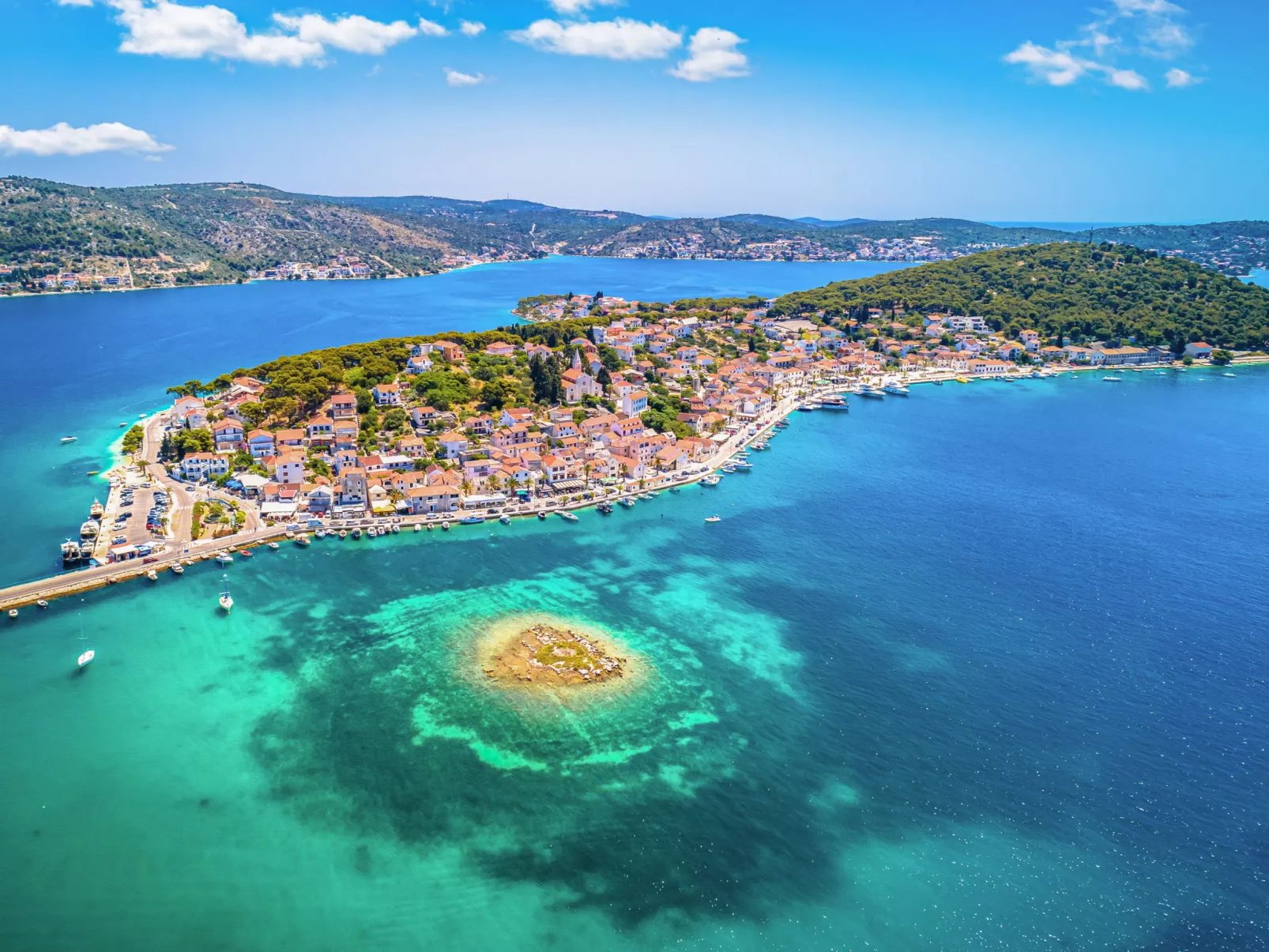 Wohnung "Niva 2" mit Blick auf das Wasser - Omgeving