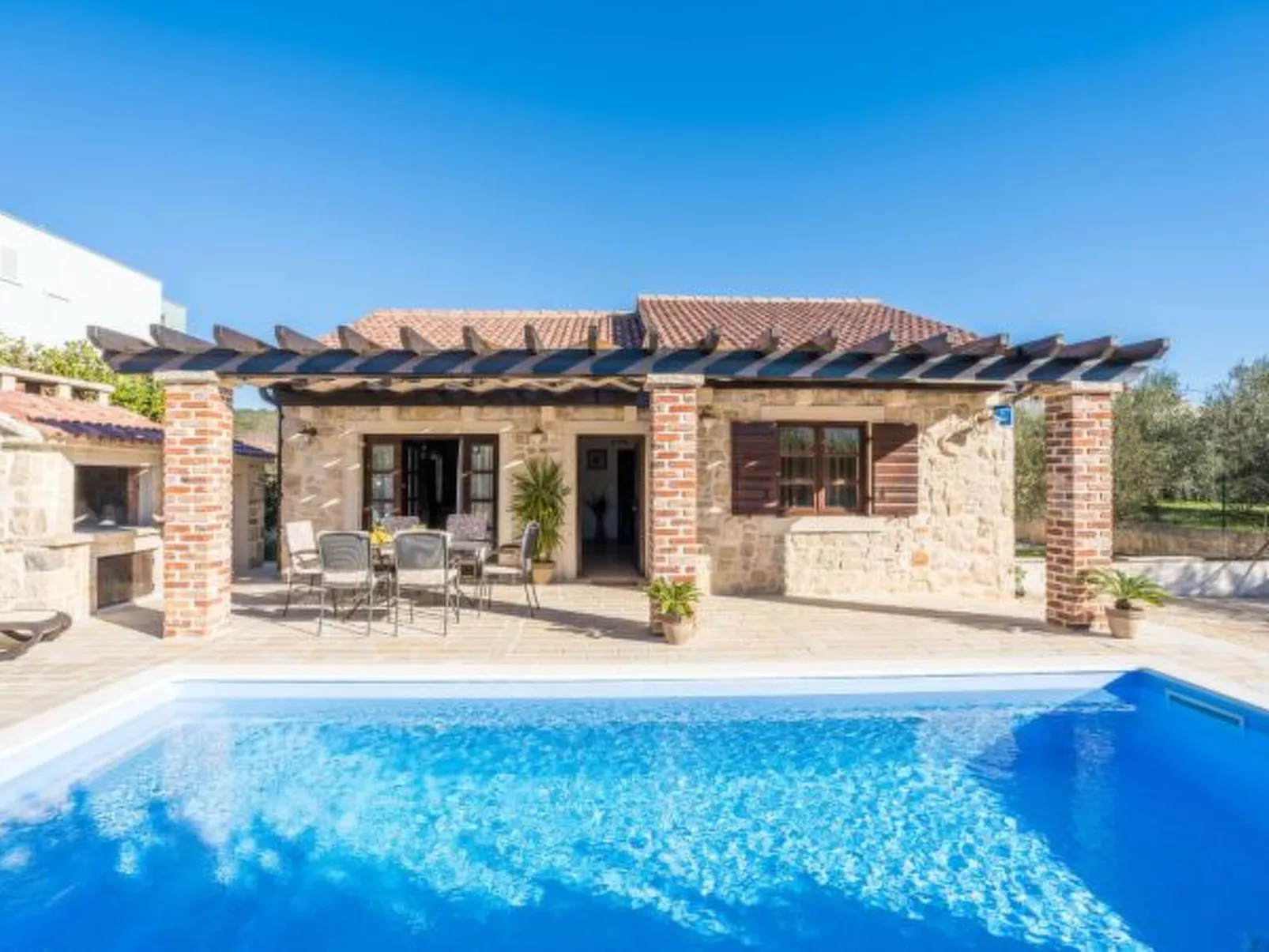 Stone Villa Petit Rustica with heated pool - Image-tags.info