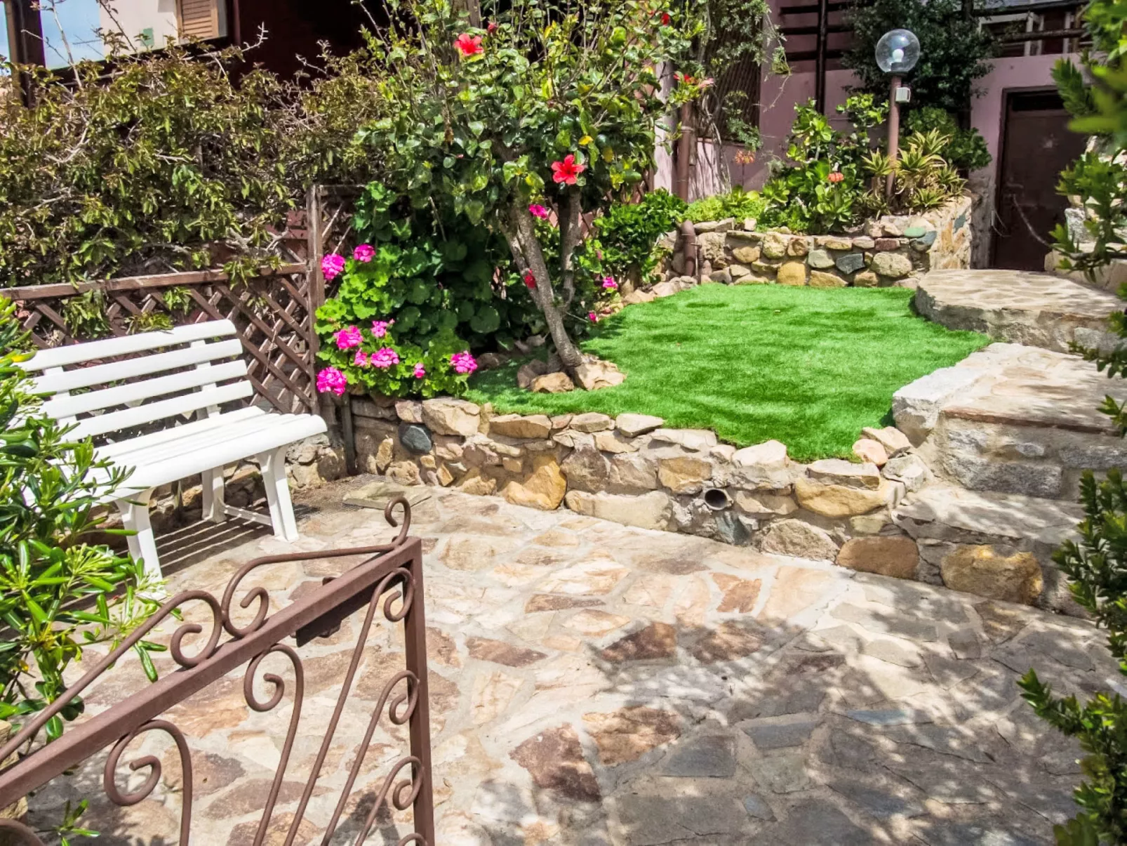 Casetta nel blu - Buiten